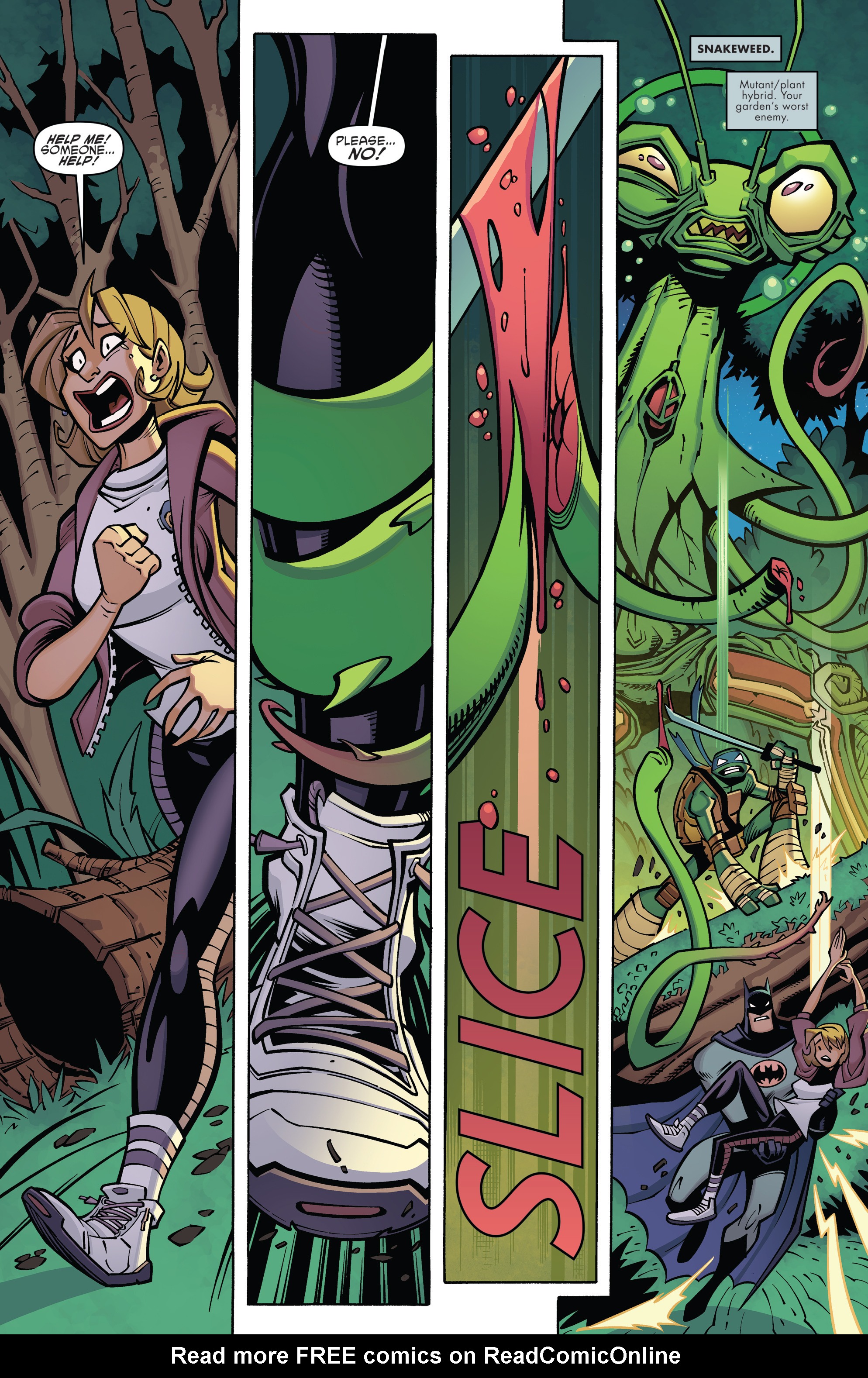 Read online Batman/Teenage Mutant Ninja Turtles Adventure comic -  Issue #2 - 20