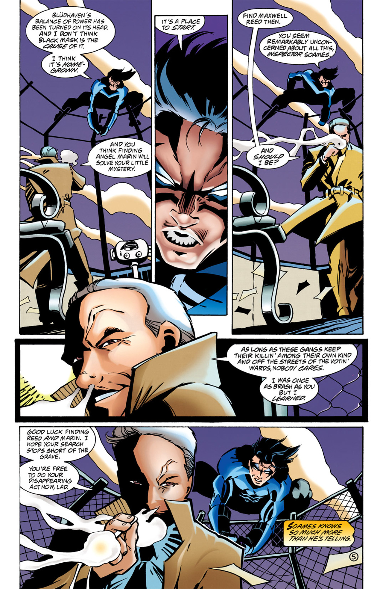 Read online Nightwing (1996) comic -  Issue #4 - 6