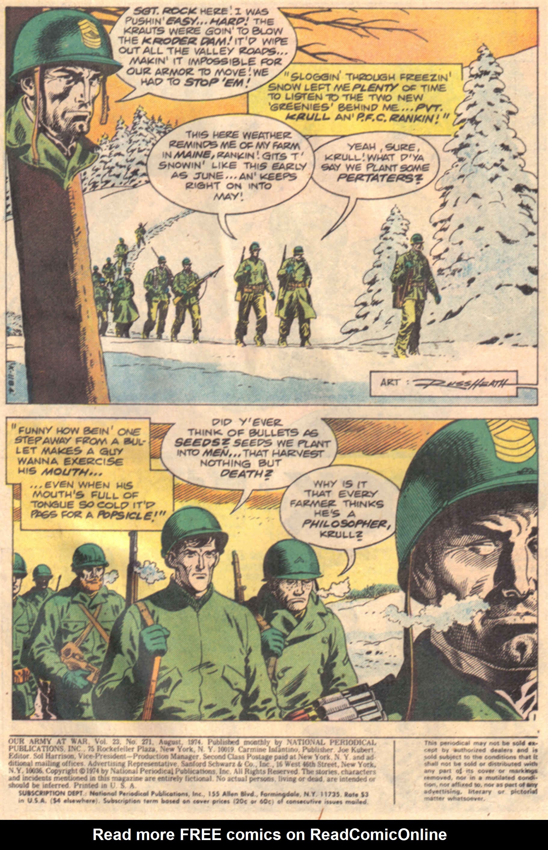 Read online Our Army at War (1952) comic -  Issue #271 - 3
