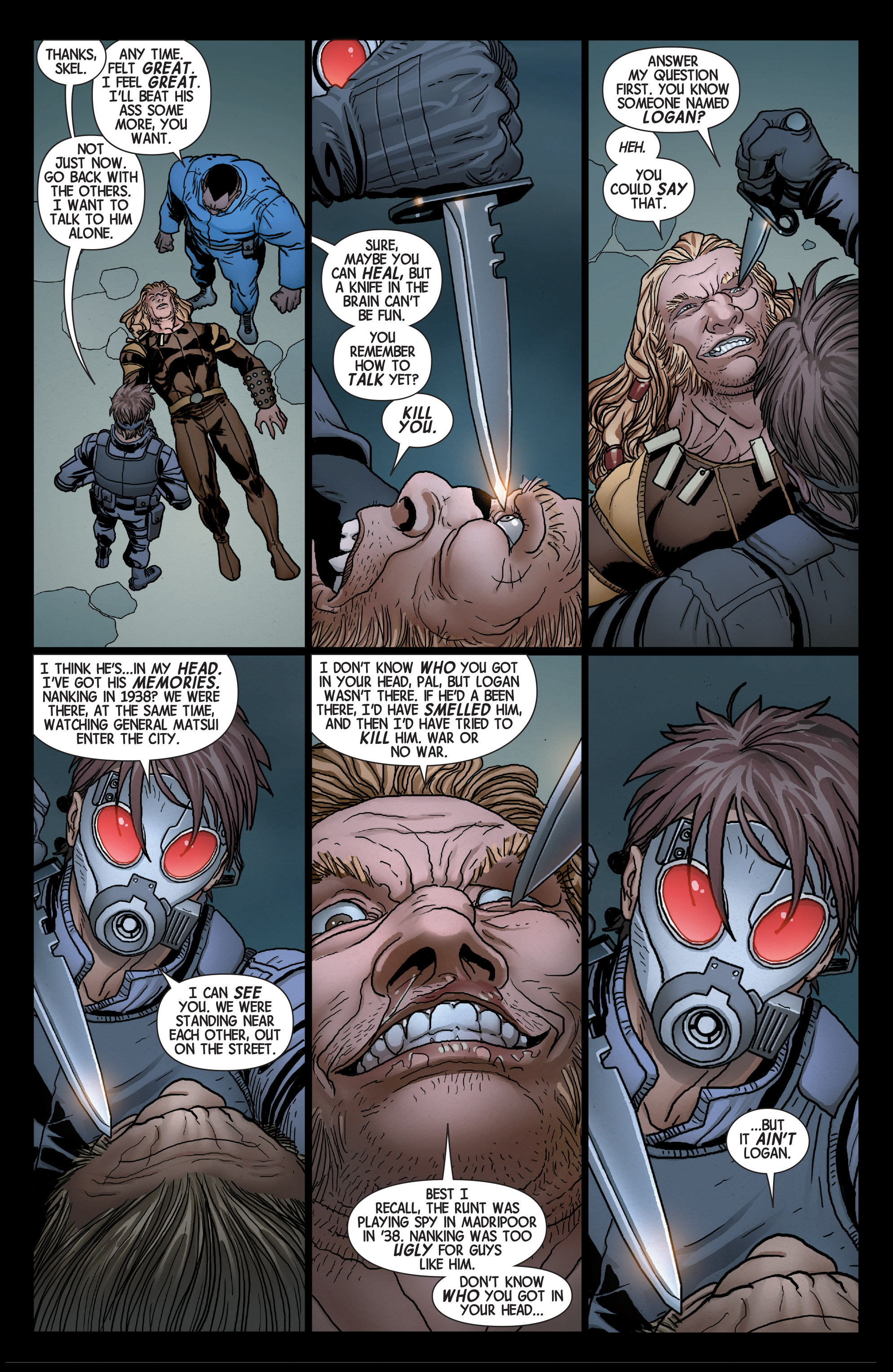 Read online Death of Wolverine: The Weapon X Program comic -  Issue #3 - 21