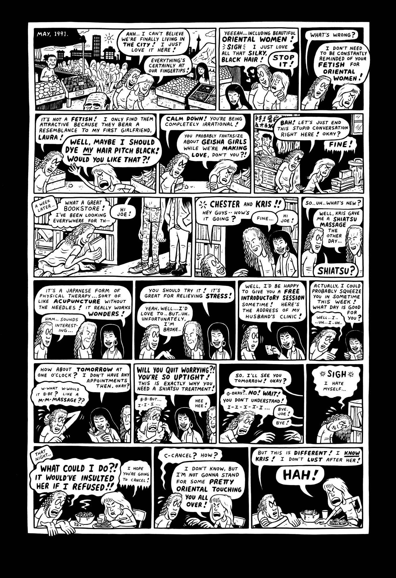 Read online Peepshow: The Cartoon Diary of Joe Matt comic -  Issue # Full - 87