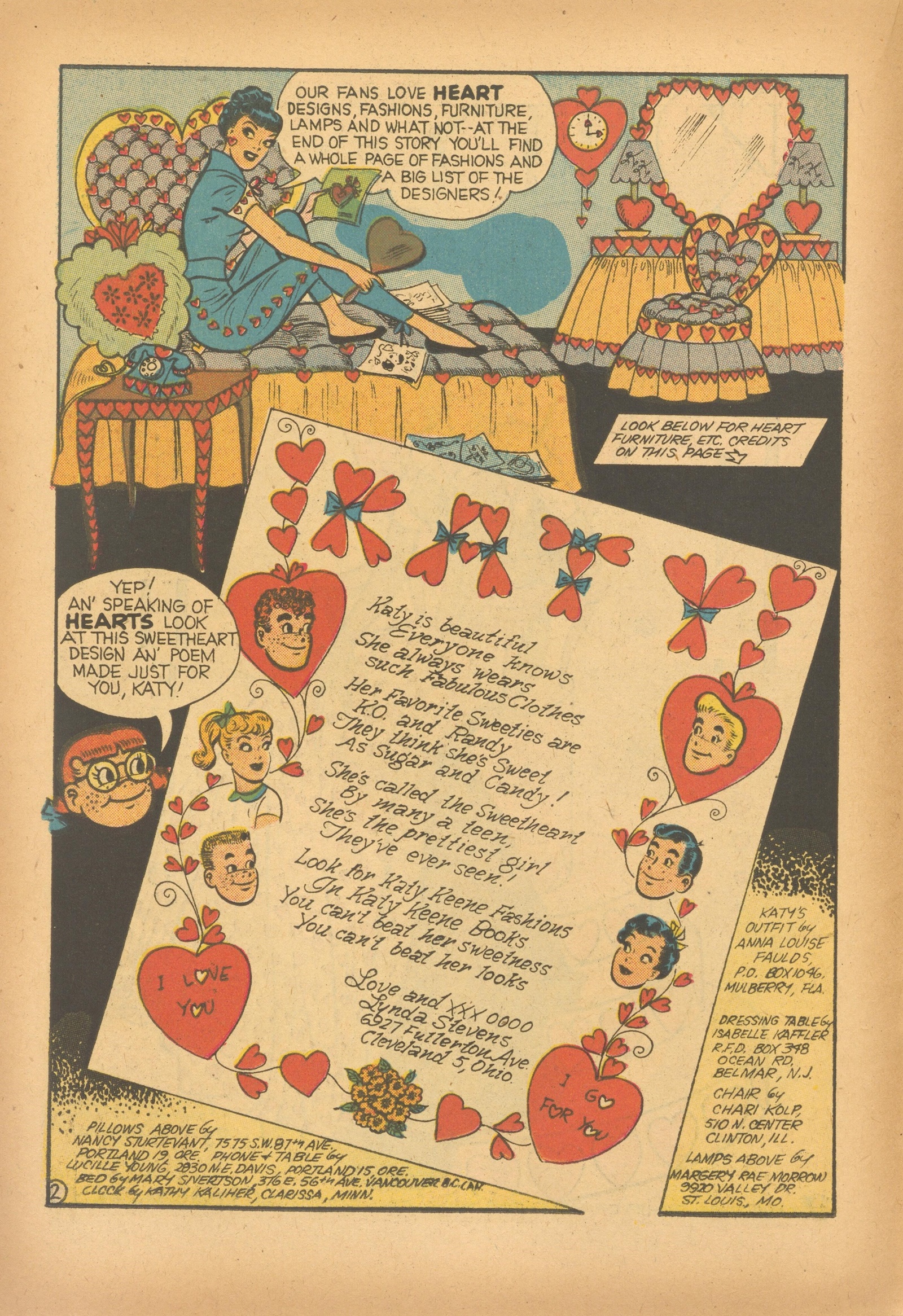 Read online Katy Keene (1949) comic -  Issue #33 - 14