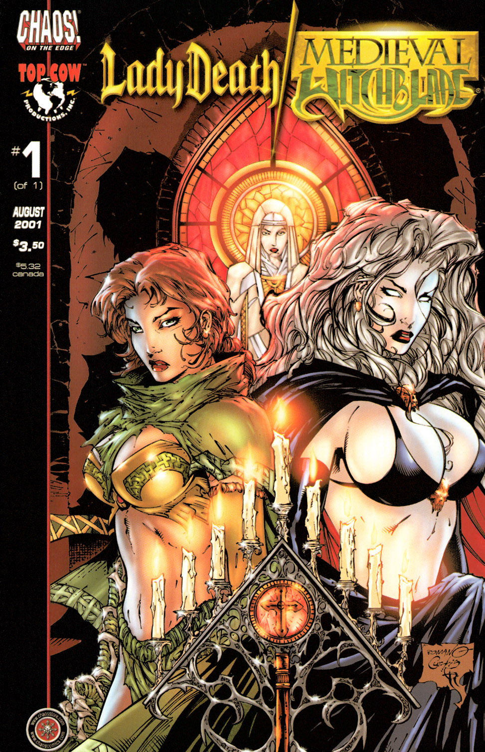 Read online Lady Death/Medieval Witchblade comic -  Issue #1 - 2