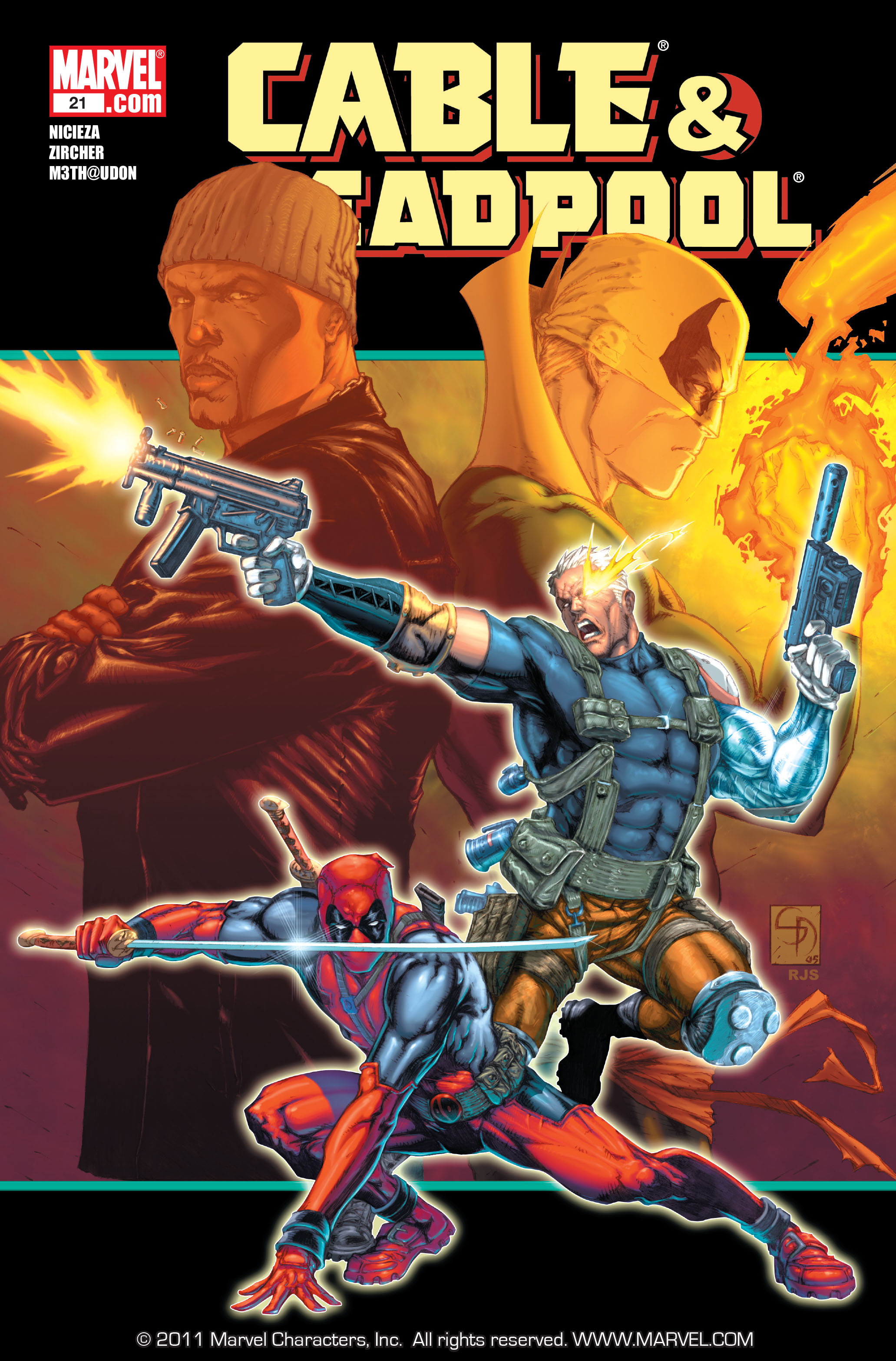 Read online Cable and Deadpool comic -  Issue #21 - 1