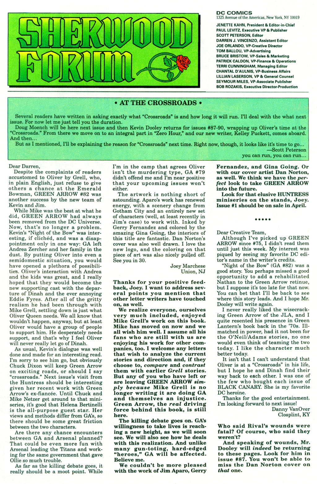 Read online Green Arrow (1988) comic -  Issue #85 - 26