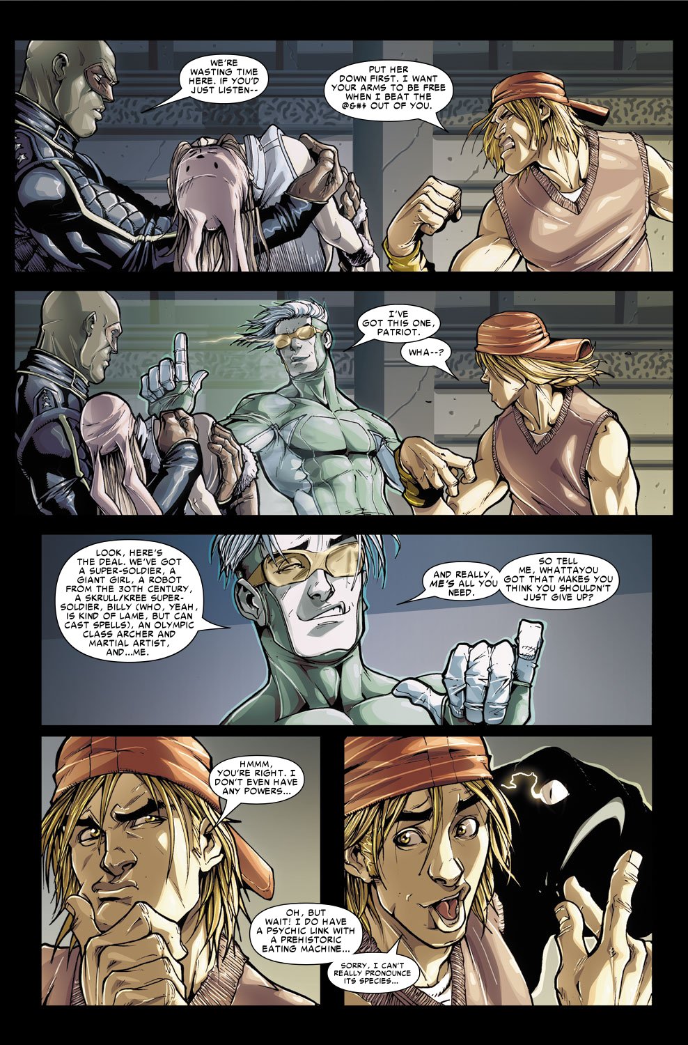 Read online Civil War: Young Avengers & Runaways comic -  Issue #2 - 10