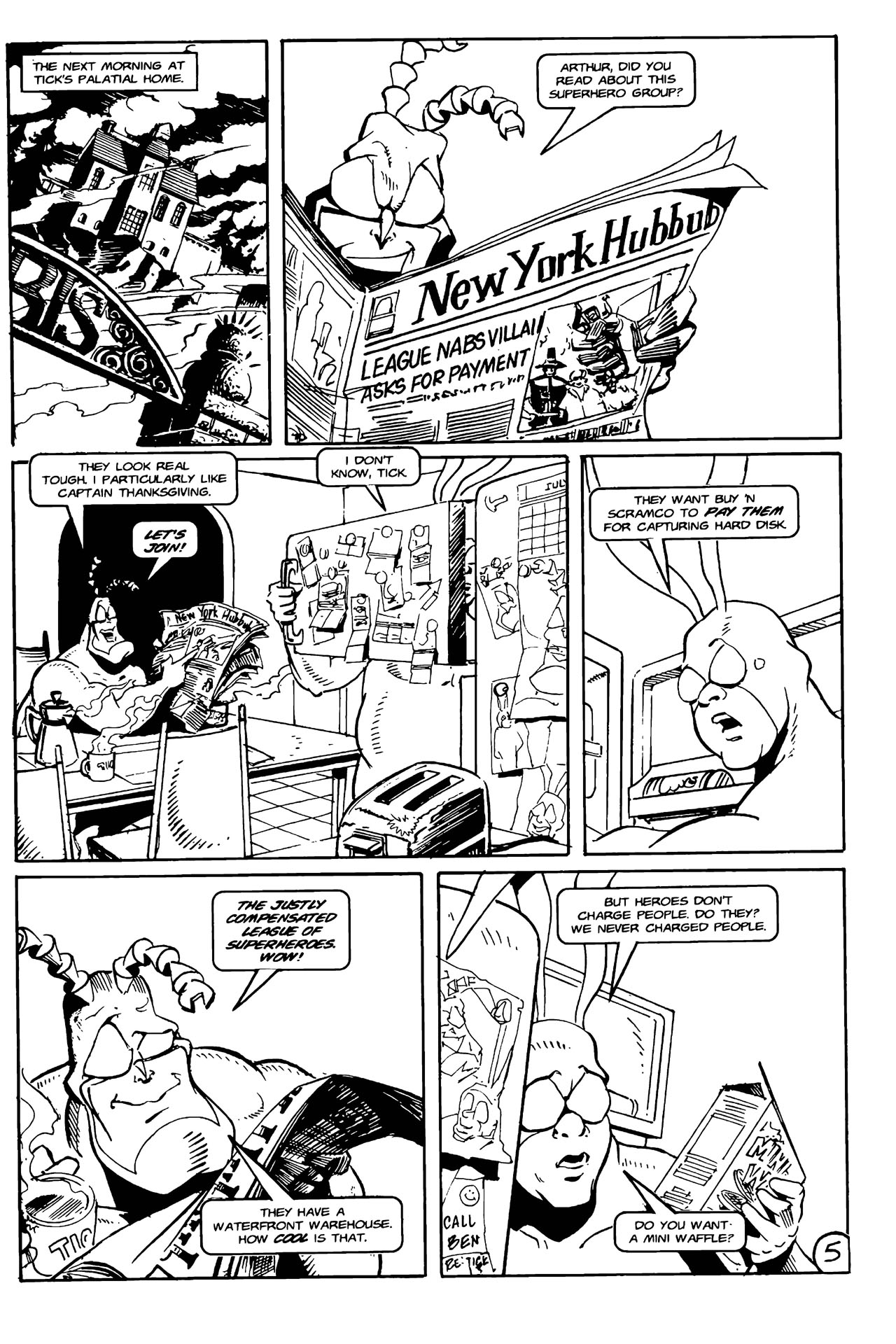 Read online The Tick: Karma Tornado comic -  Issue #5 - 7