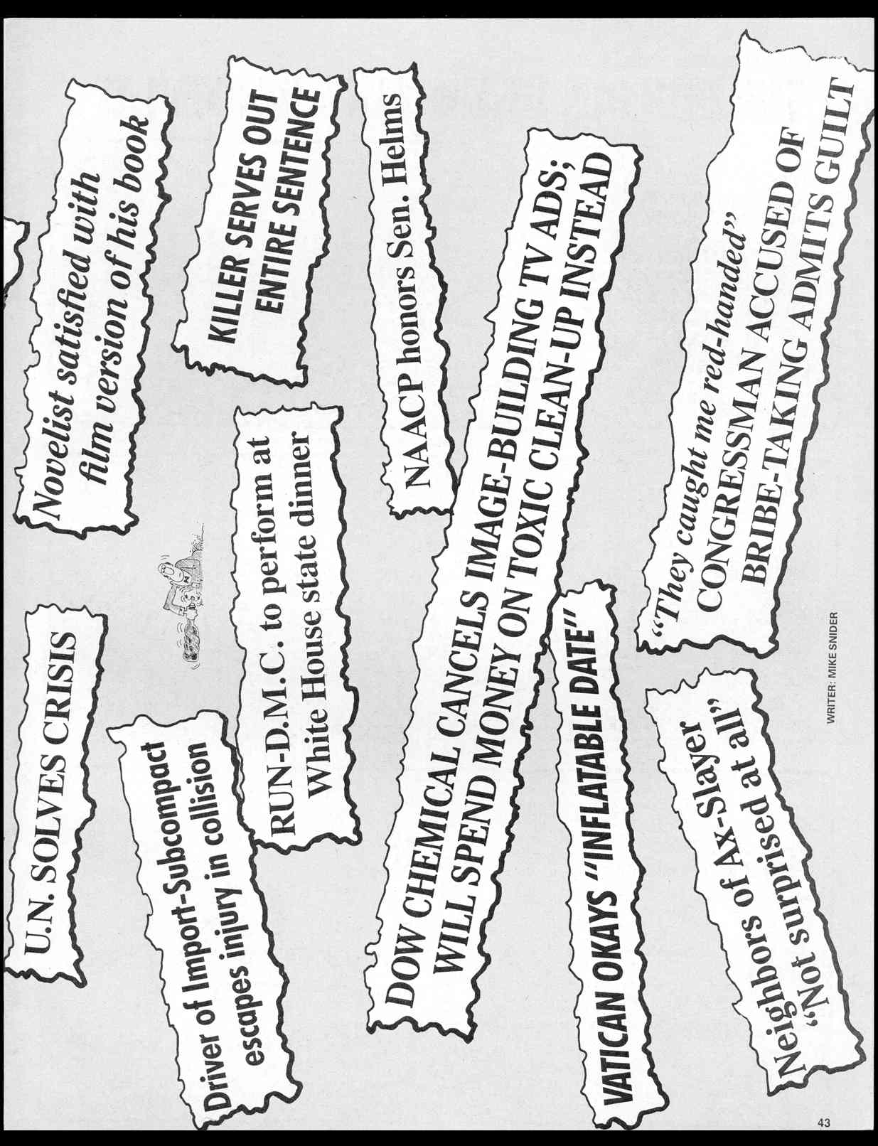 Read online MAD comic -  Issue #287 - 45