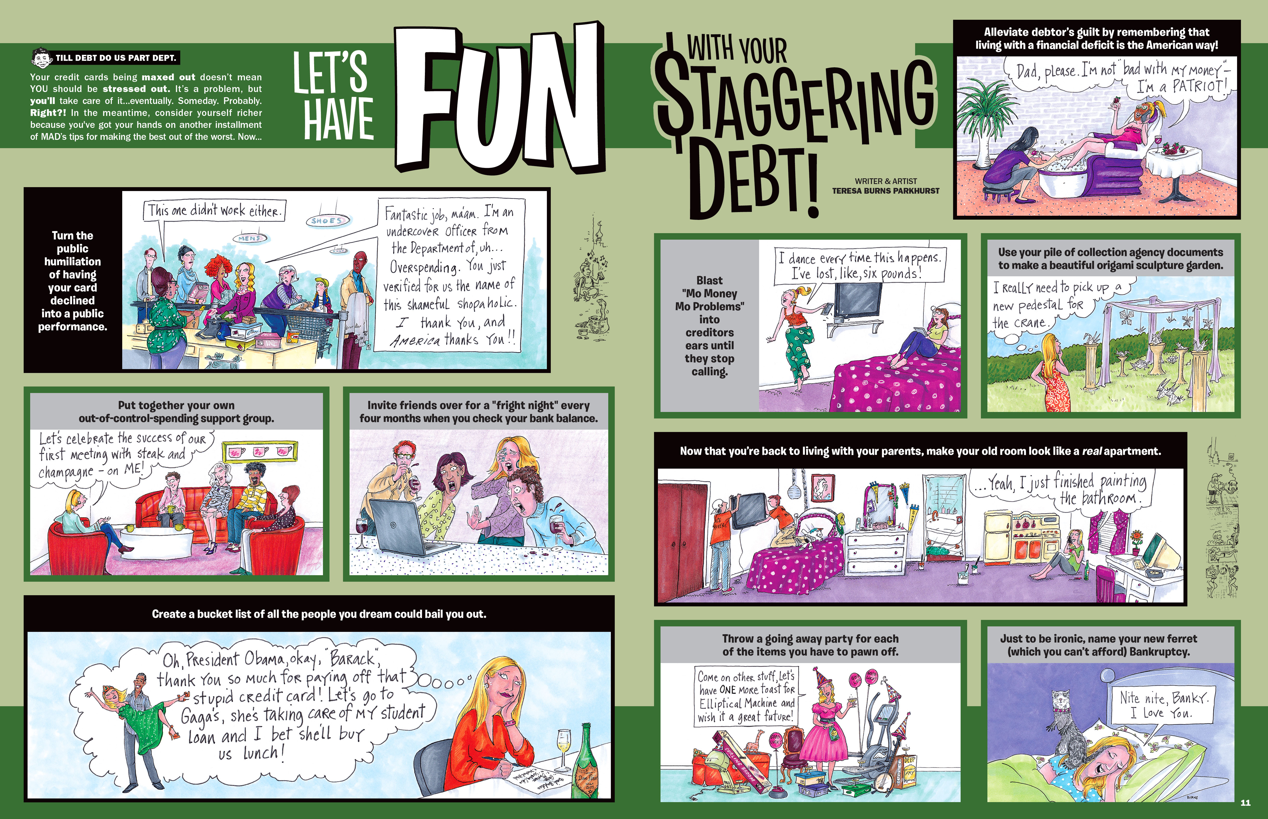 Read online MAD Magazine comic -  Issue #7 - 9