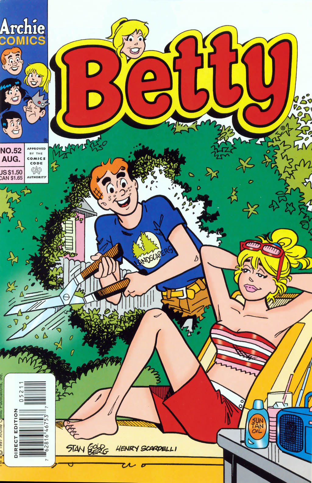Read online Betty comic -  Issue #52 - 1