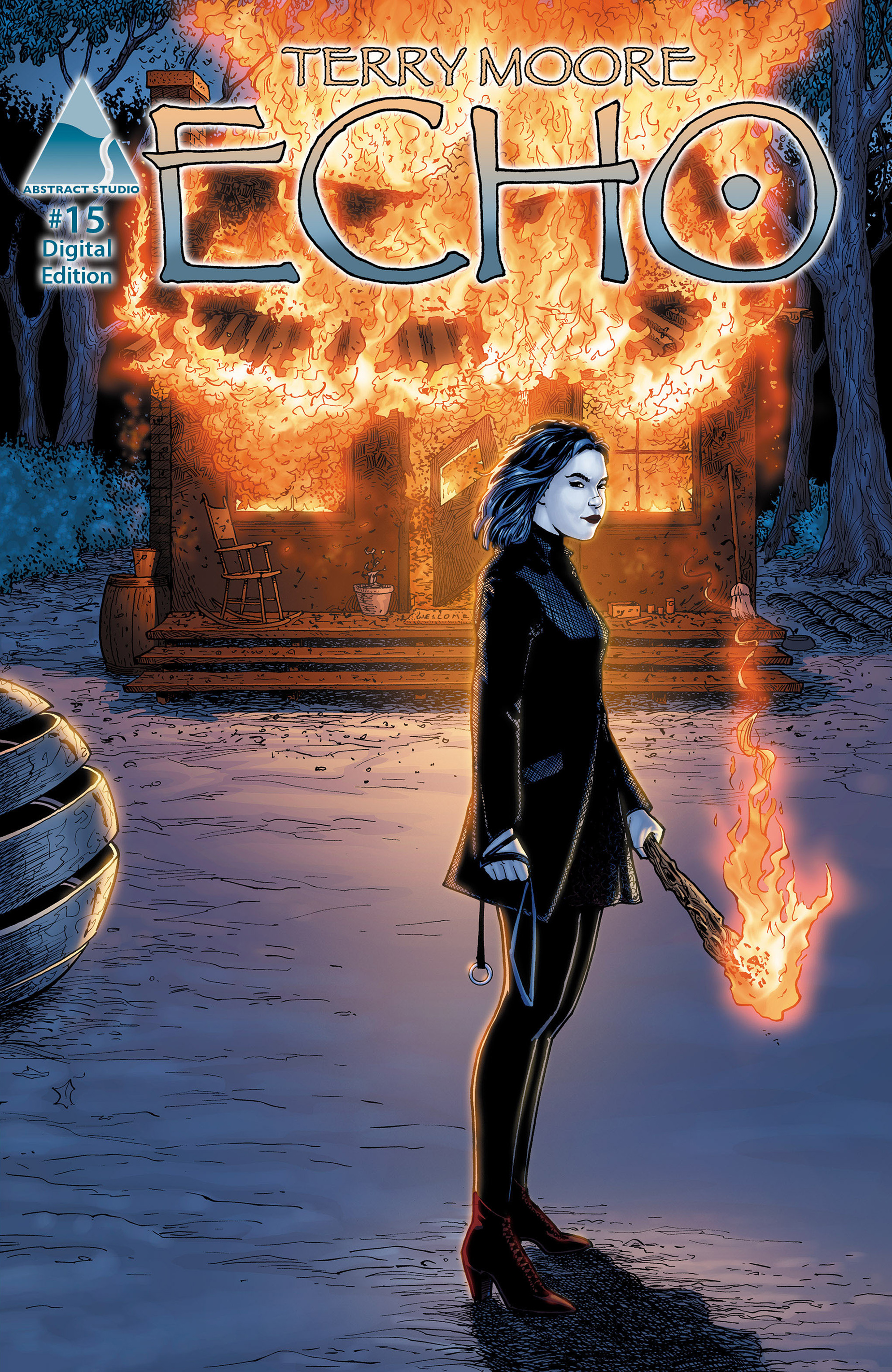 Read online Terry Moore's Echo comic -  Issue #15 - 1