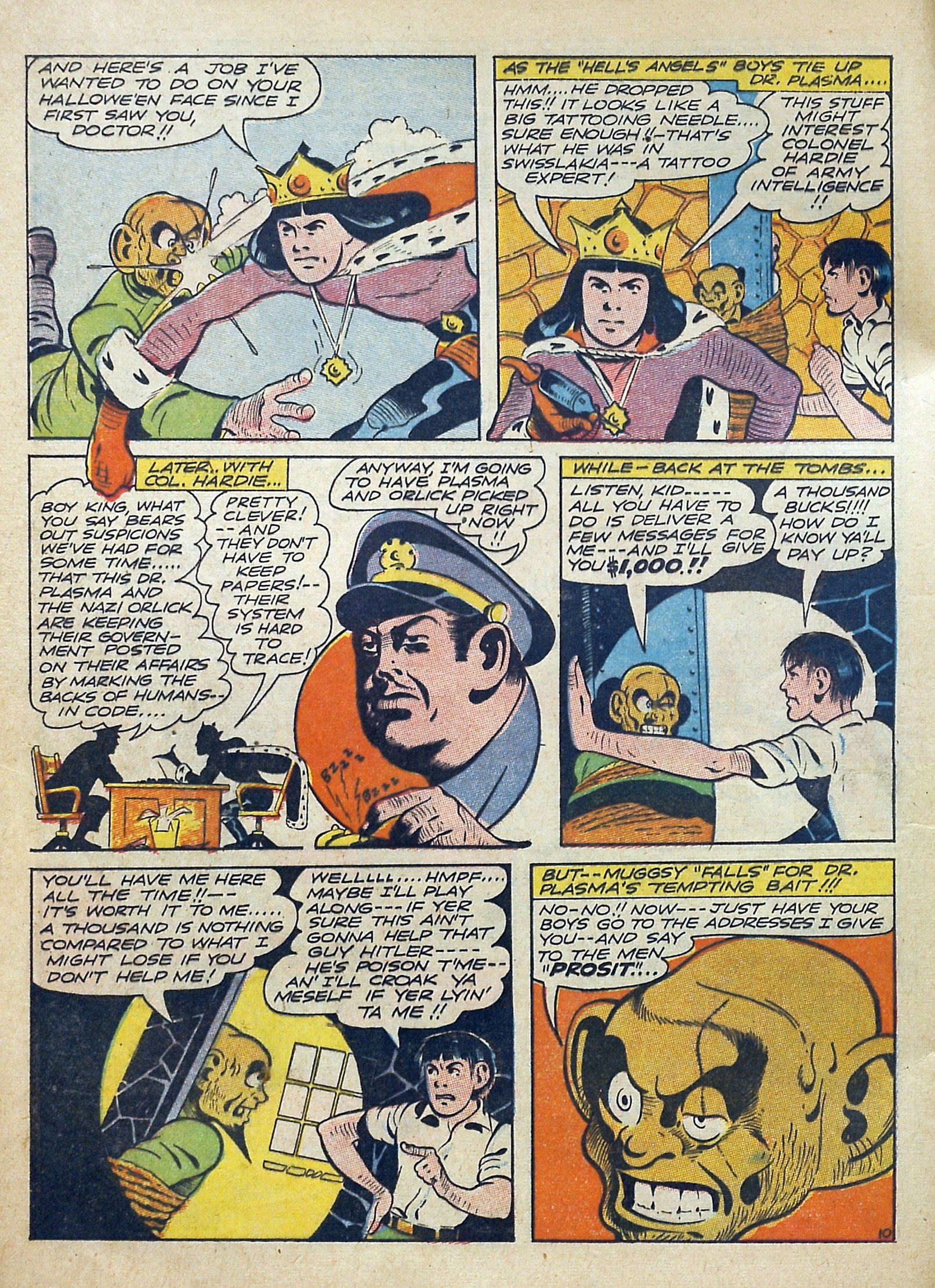 Read online Clue Comics comic -  Issue #7 - 12