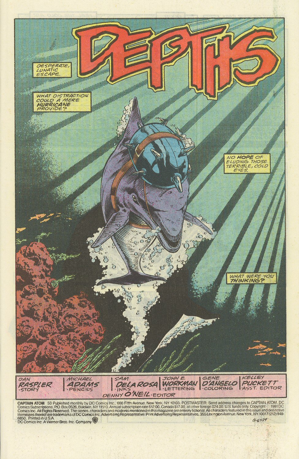 Read online Captain Atom (1987) comic -  Issue #53 - 2