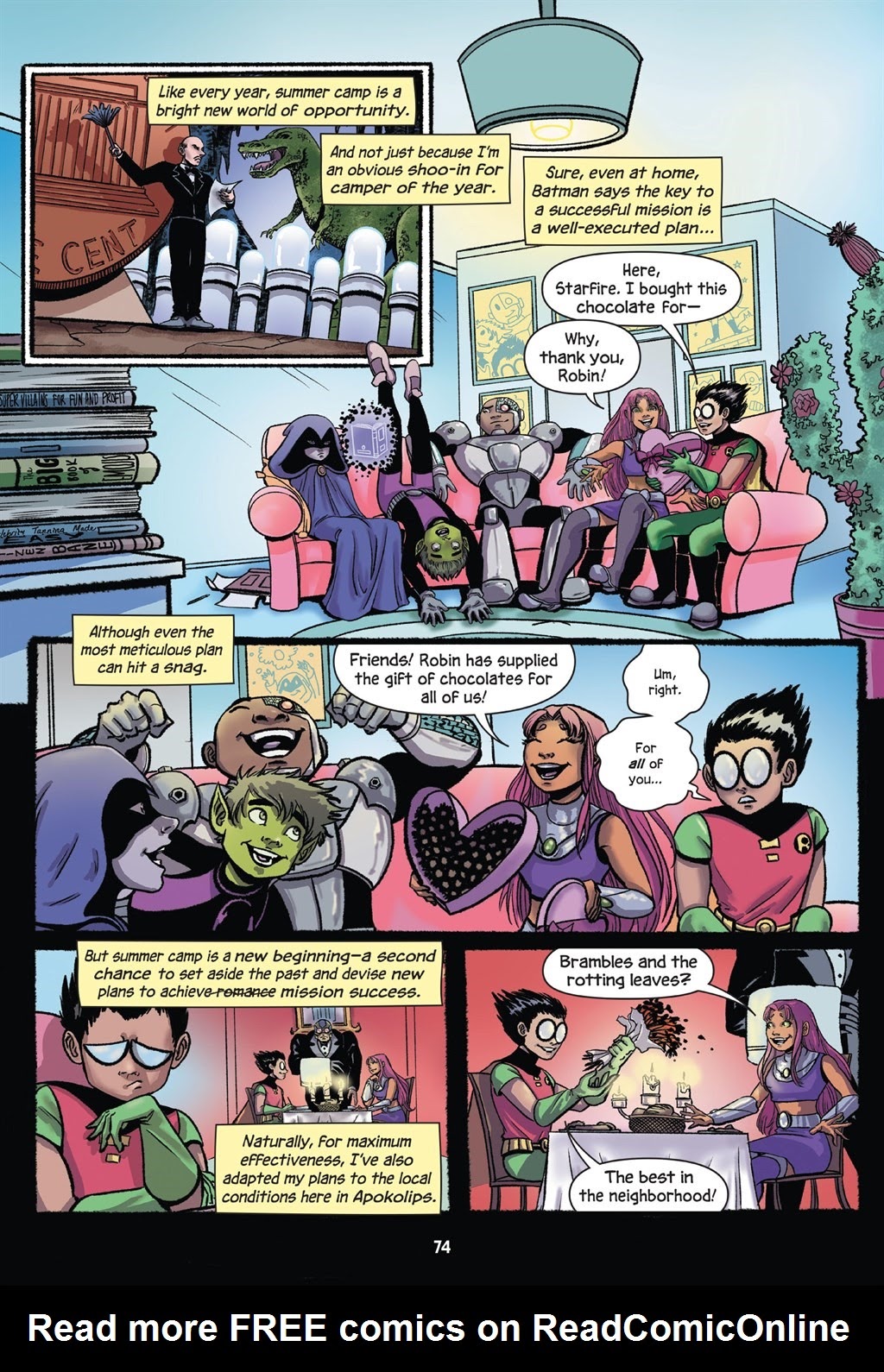Read online Teen Titans Go! To Camp comic -  Issue # _TPB - 70