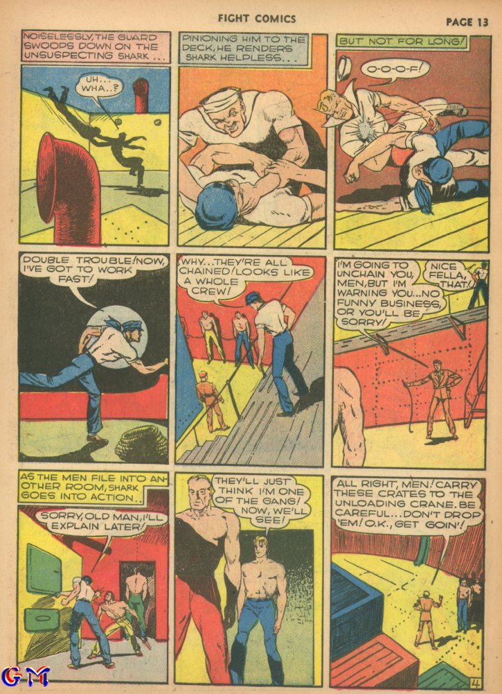 Read online Fight Comics comic -  Issue #11 - 15