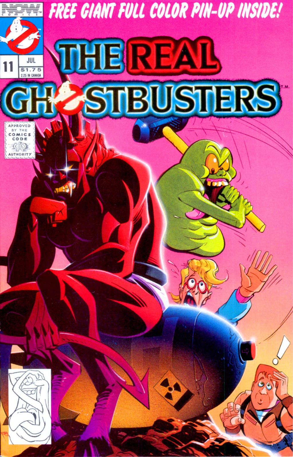 Read online Real Ghostbusters comic -  Issue #11 - 1
