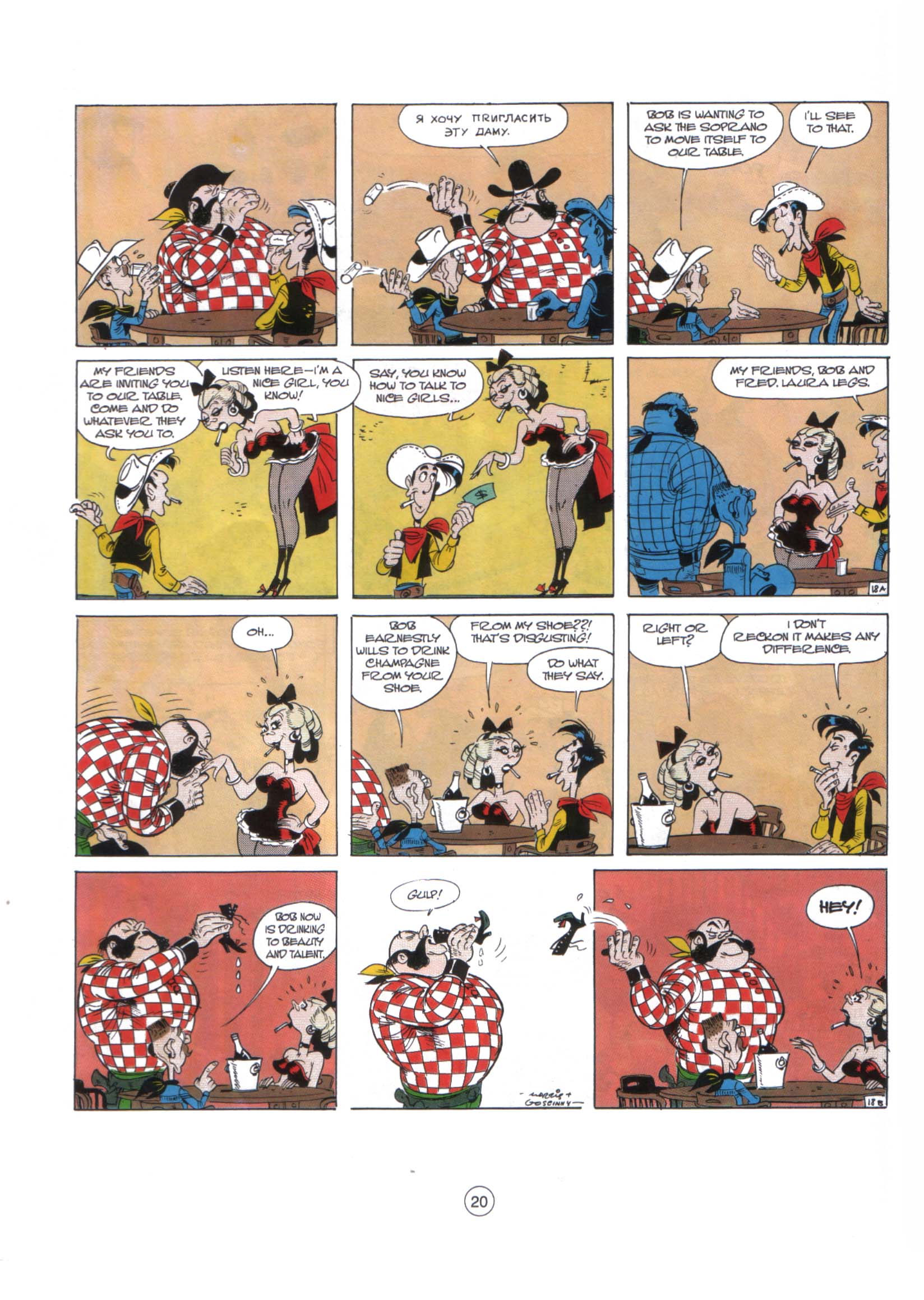 Read online A Lucky Luke Adventure comic -  Issue #29 - 19