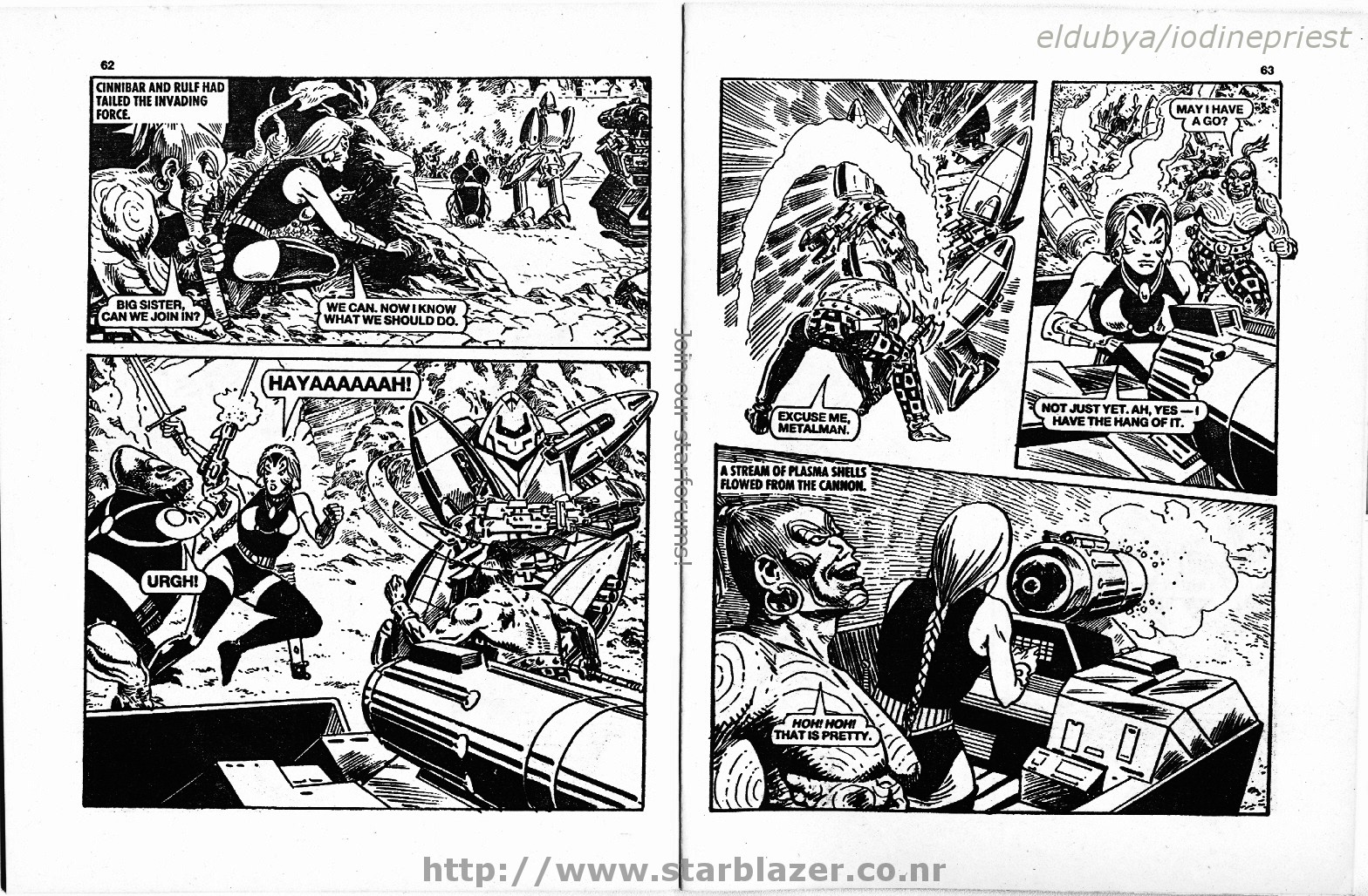 Read online Starblazer comic -  Issue #264 - 33