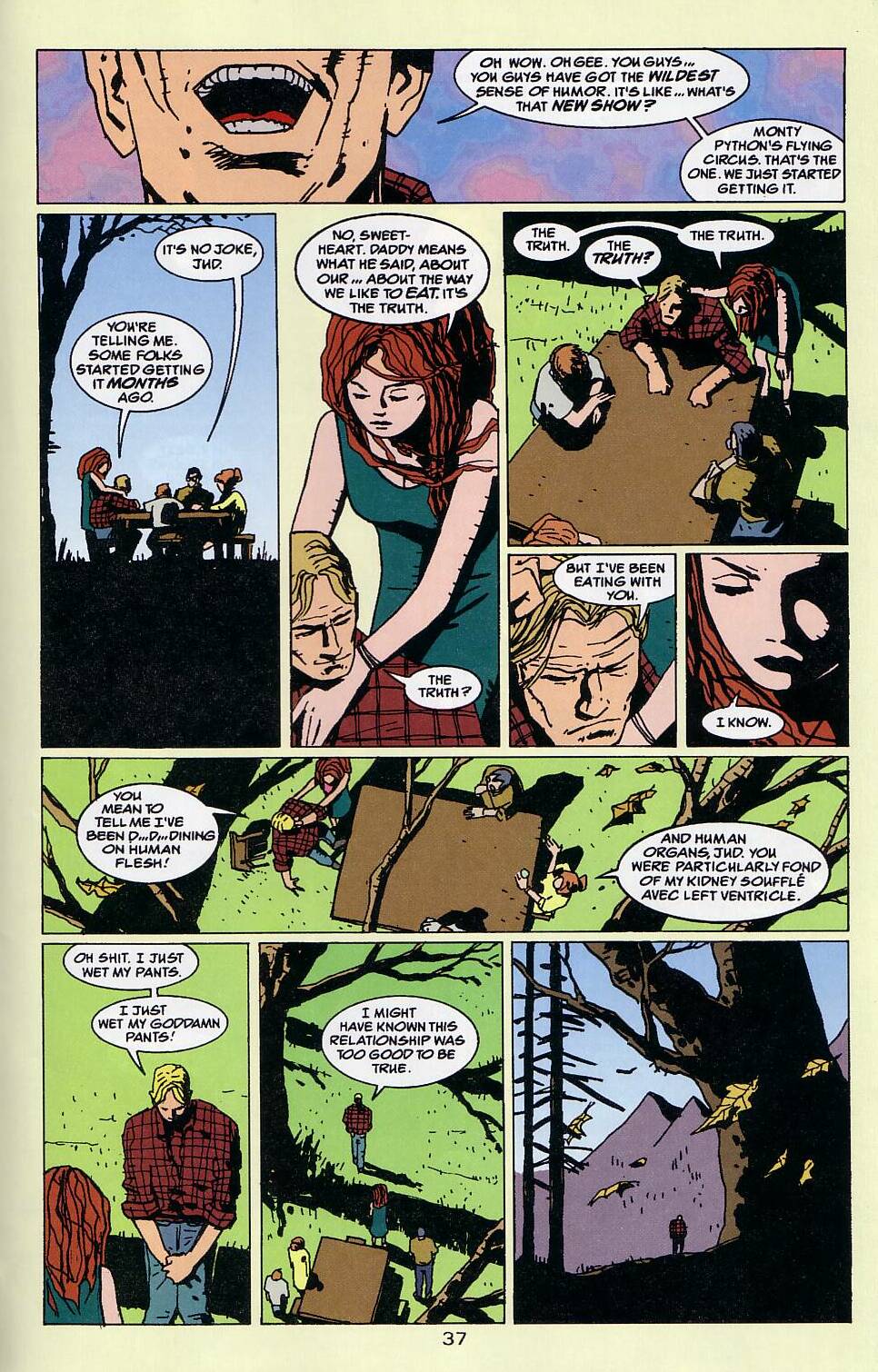 Read online Vertigo Voices: The Eaters comic -  Issue # Full - 37