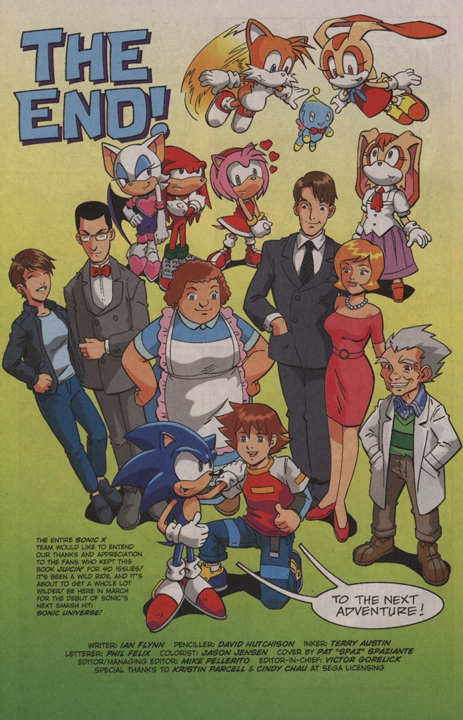 Read online Sonic X comic -  Issue #40 - 32