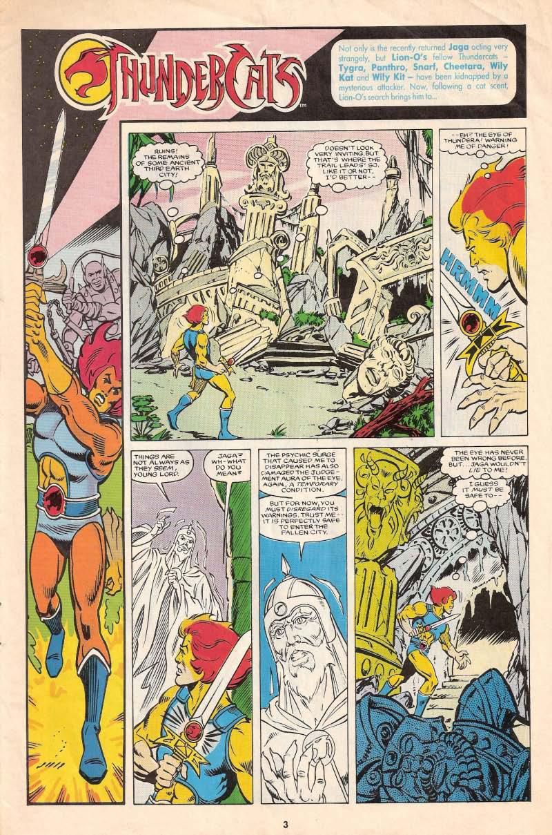 Read online ThunderCats (1987) comic -  Issue #4 - 3