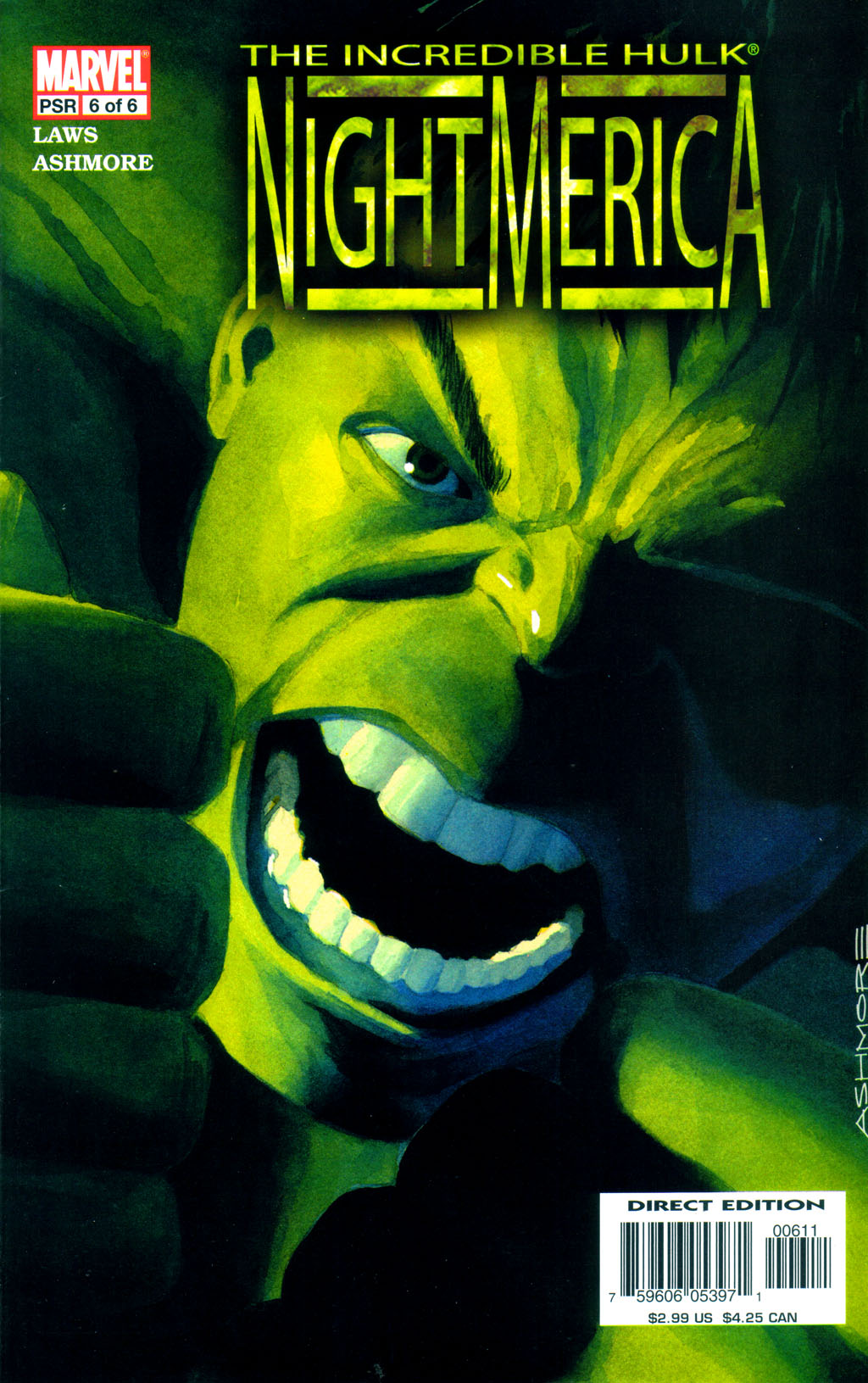 Read online Hulk: Nightmerica comic -  Issue #6 - 1