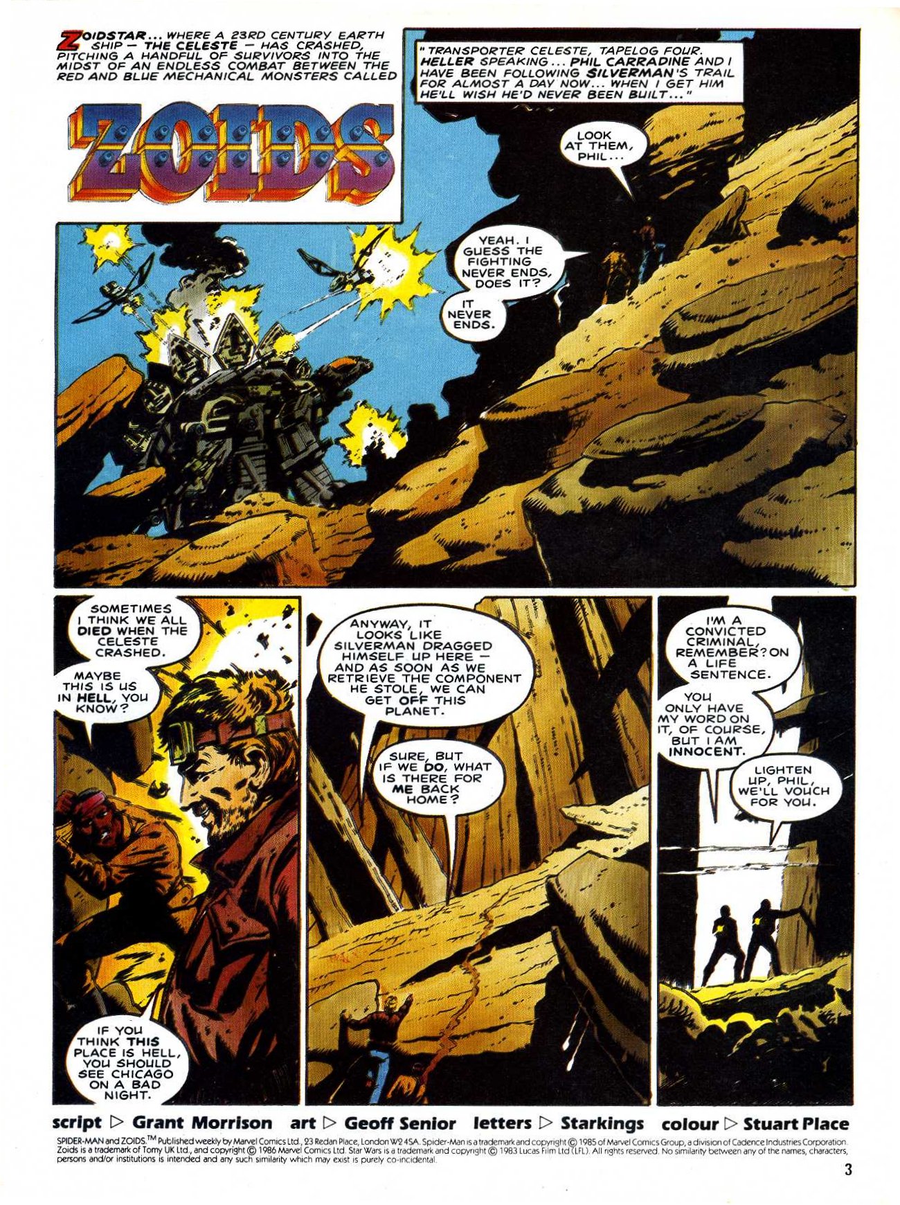 Read online Spider-Man and Zoids comic -  Issue #18 - 3