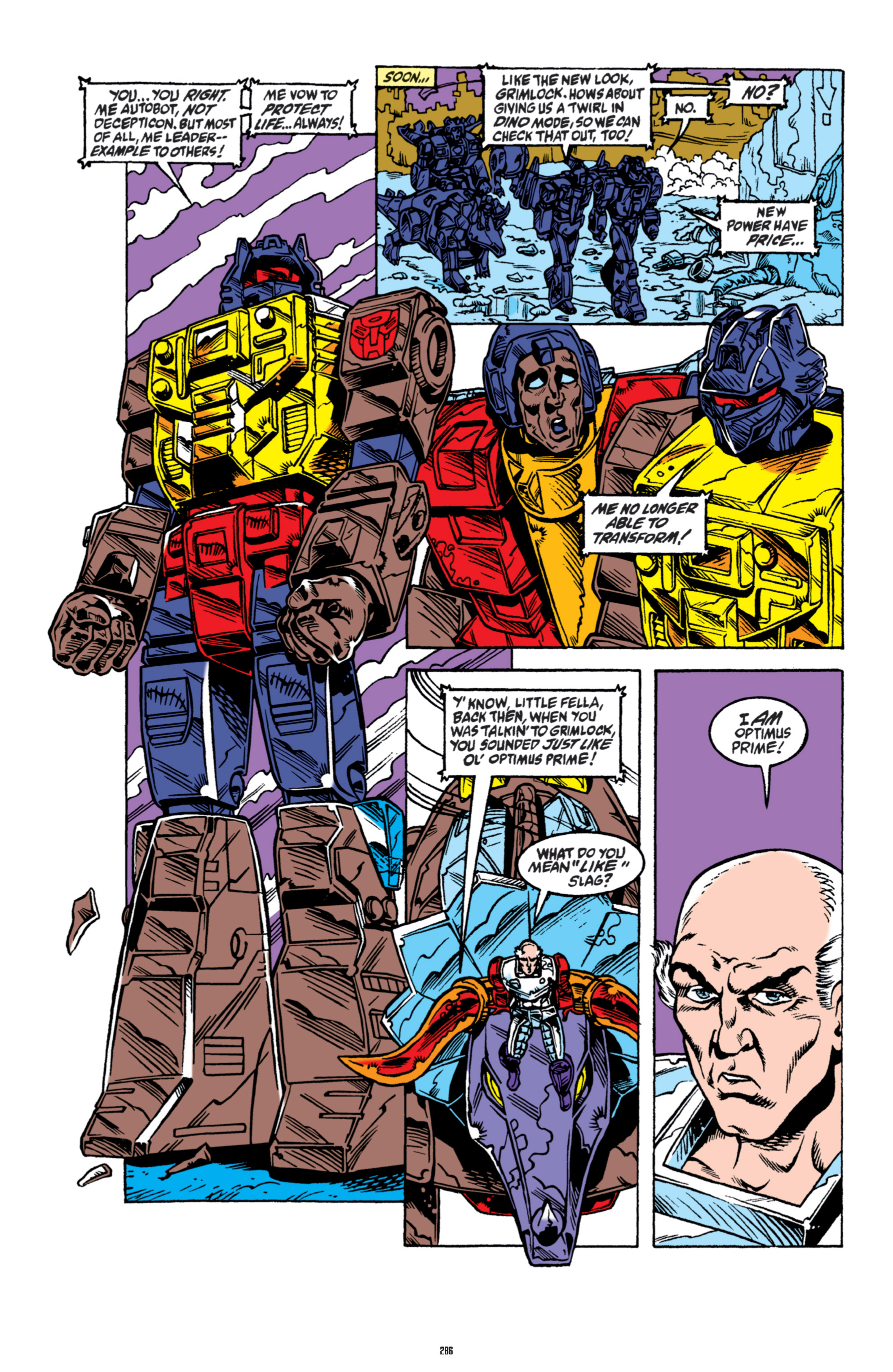 Read online The Transformers Classics comic -  Issue # TPB 6 - 283
