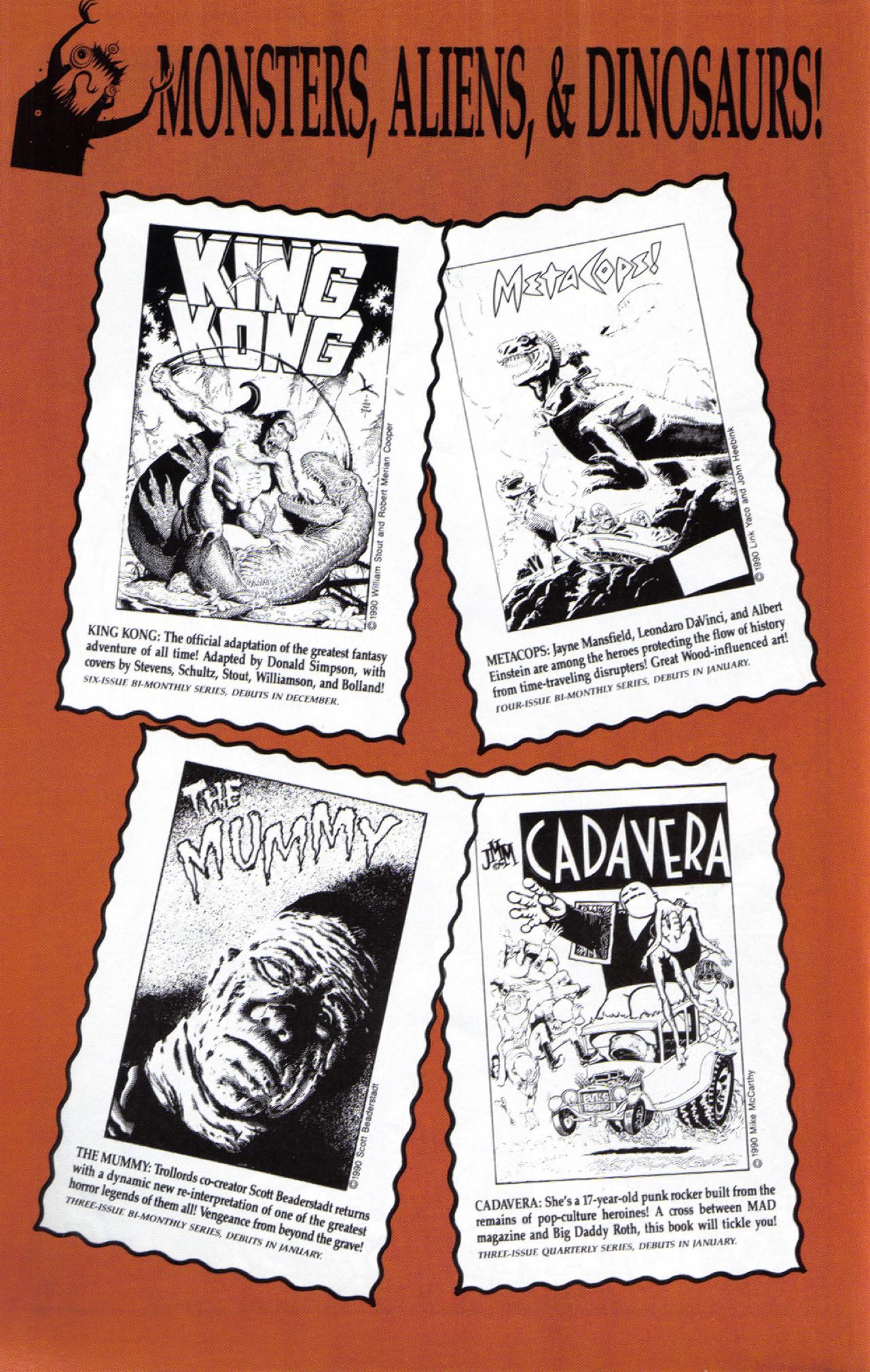 Read online King Kong (1991) comic -  Issue #2 - 21
