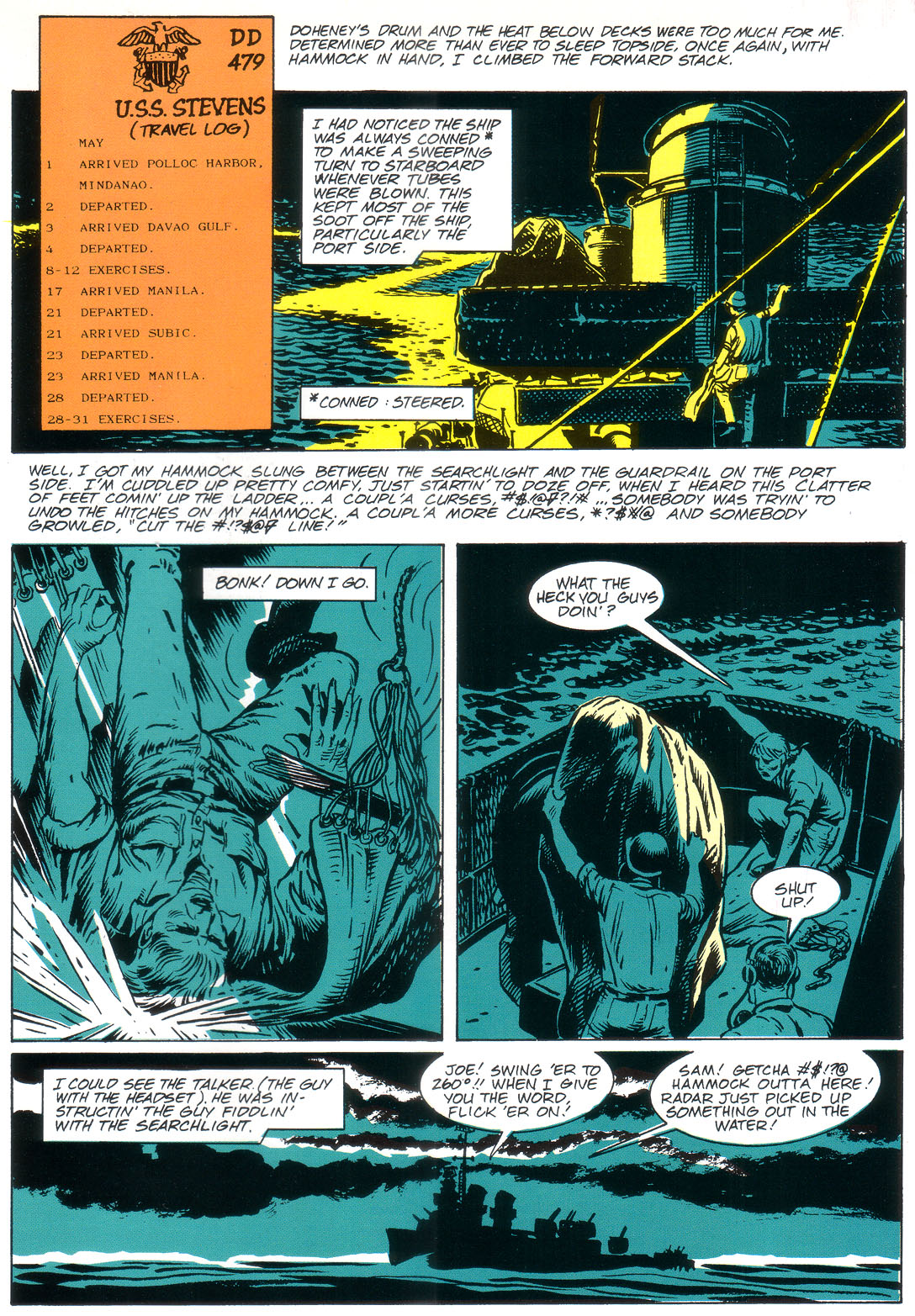 Read online Marvel Graphic Novel comic -  Issue #48 - A Sailors Story - Book 2 - 49