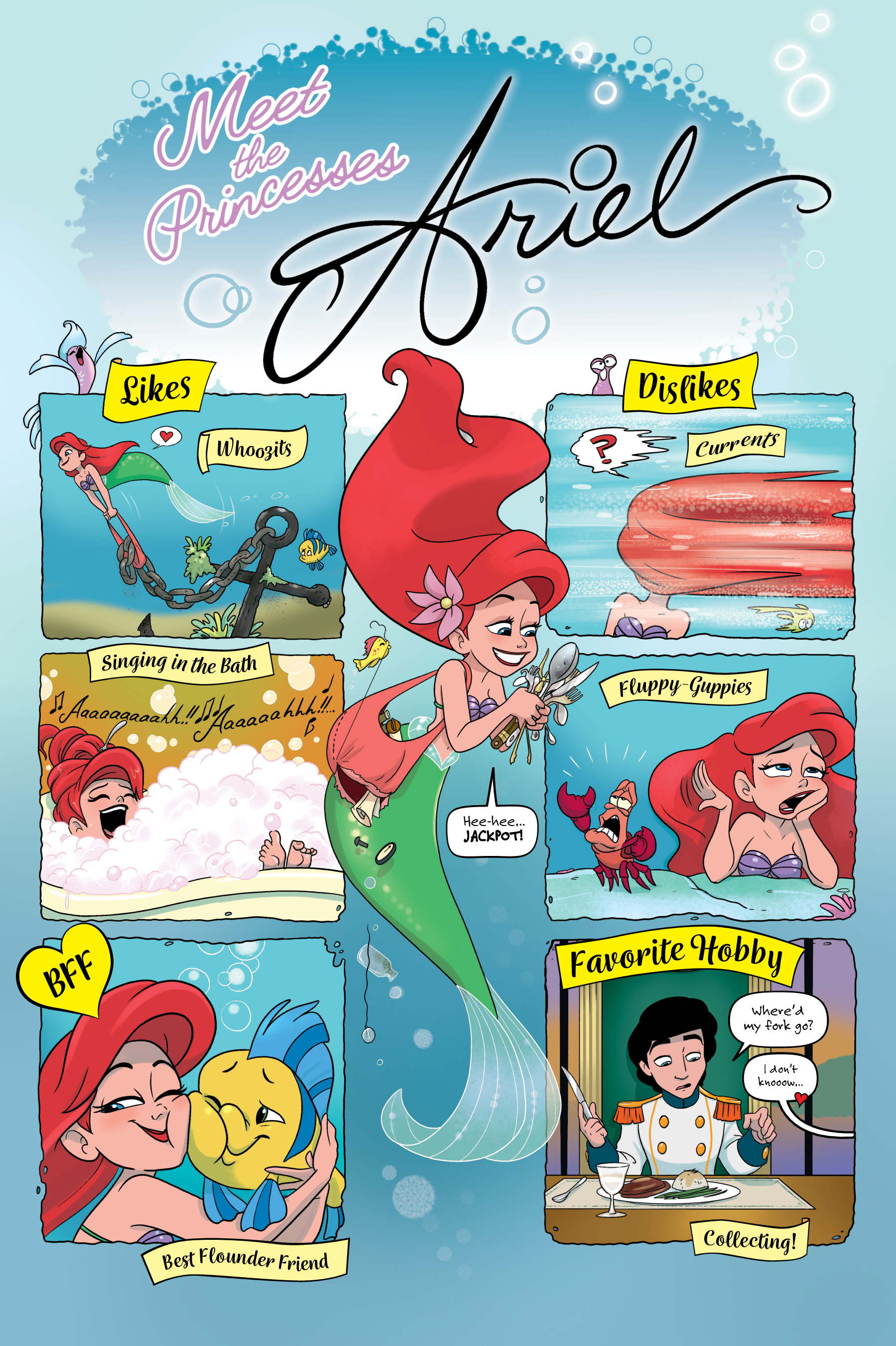 Read online Disney Princess: Friends, Family, Fantastic comic -  Issue # TPB - 7
