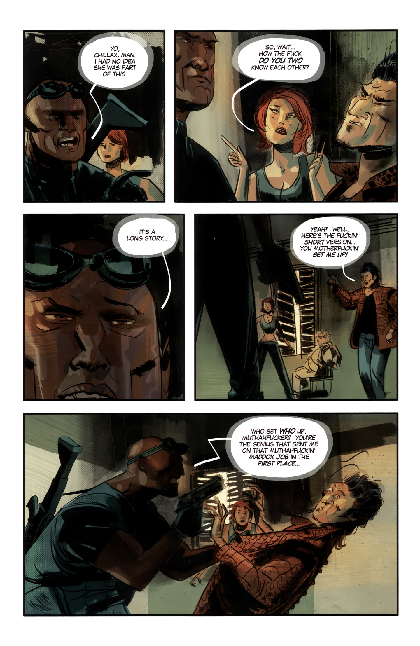 Read online Blue Estate comic -  Issue #11 - 13