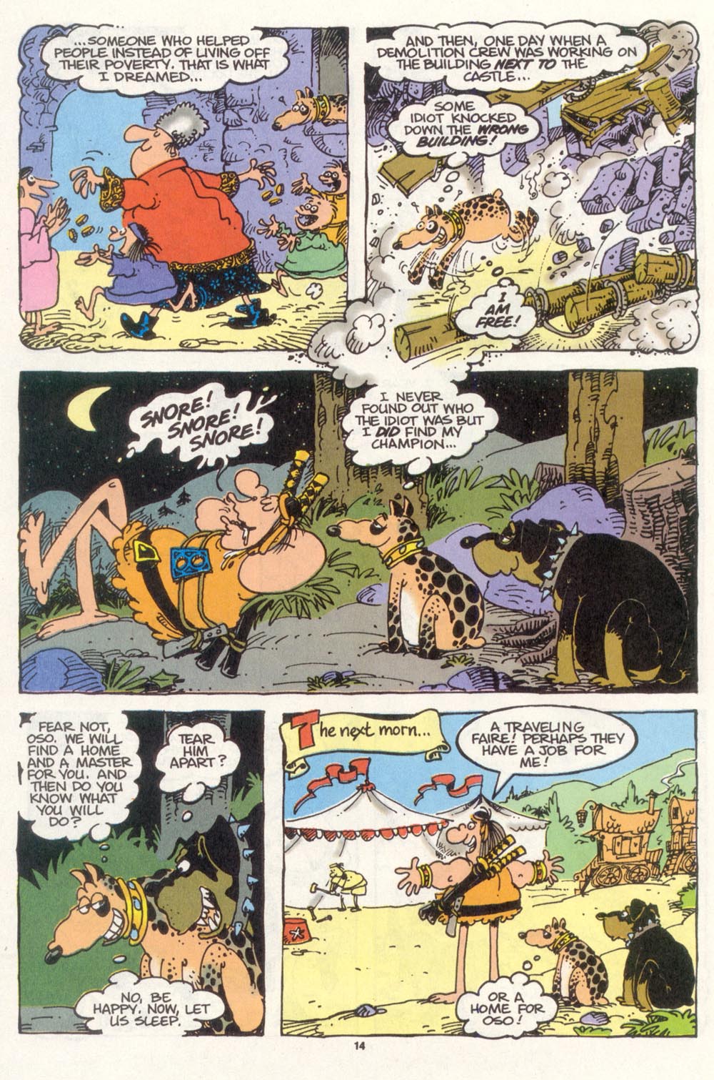 Read online Sergio Aragonés Groo the Wanderer comic -  Issue #104 - 16