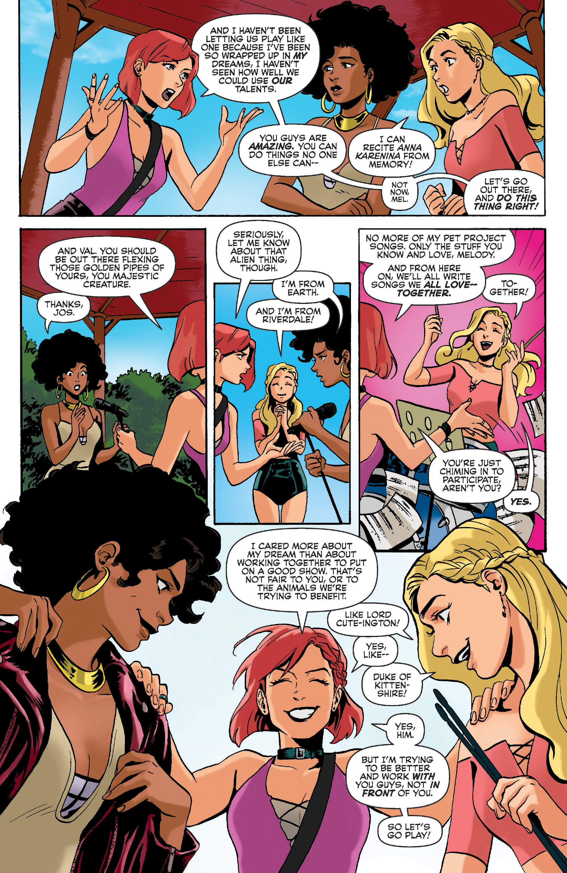 Read online Josie and the Pussycats comic -  Issue #1 - 16