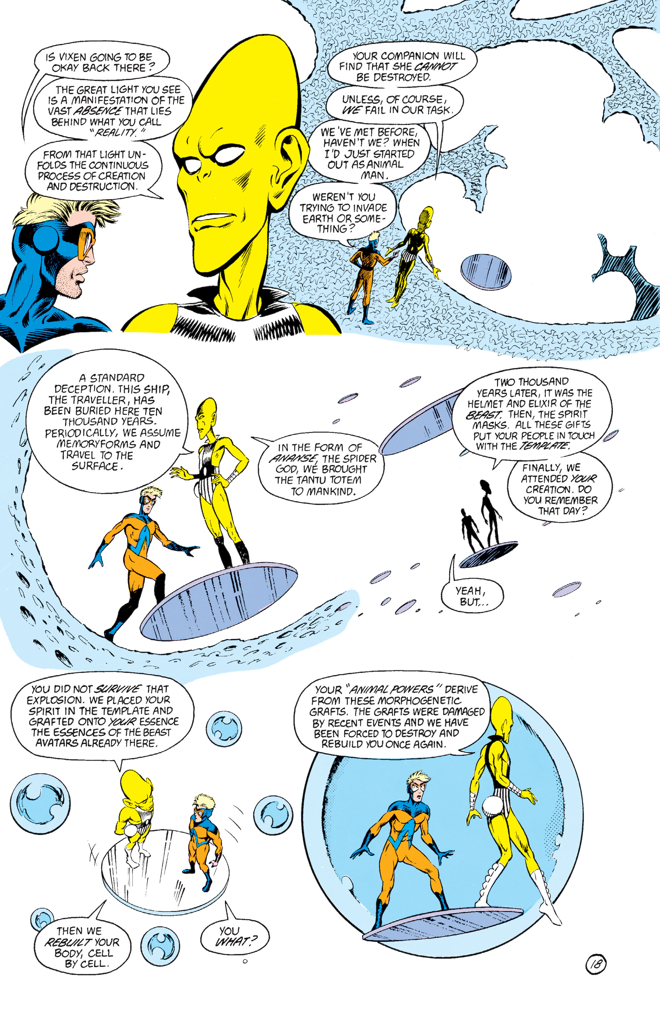 Read online Animal Man (1988) comic -  Issue # _ by Grant Morrison 30th Anniversary Deluxe Edition Book 1 (Part 4) - 35