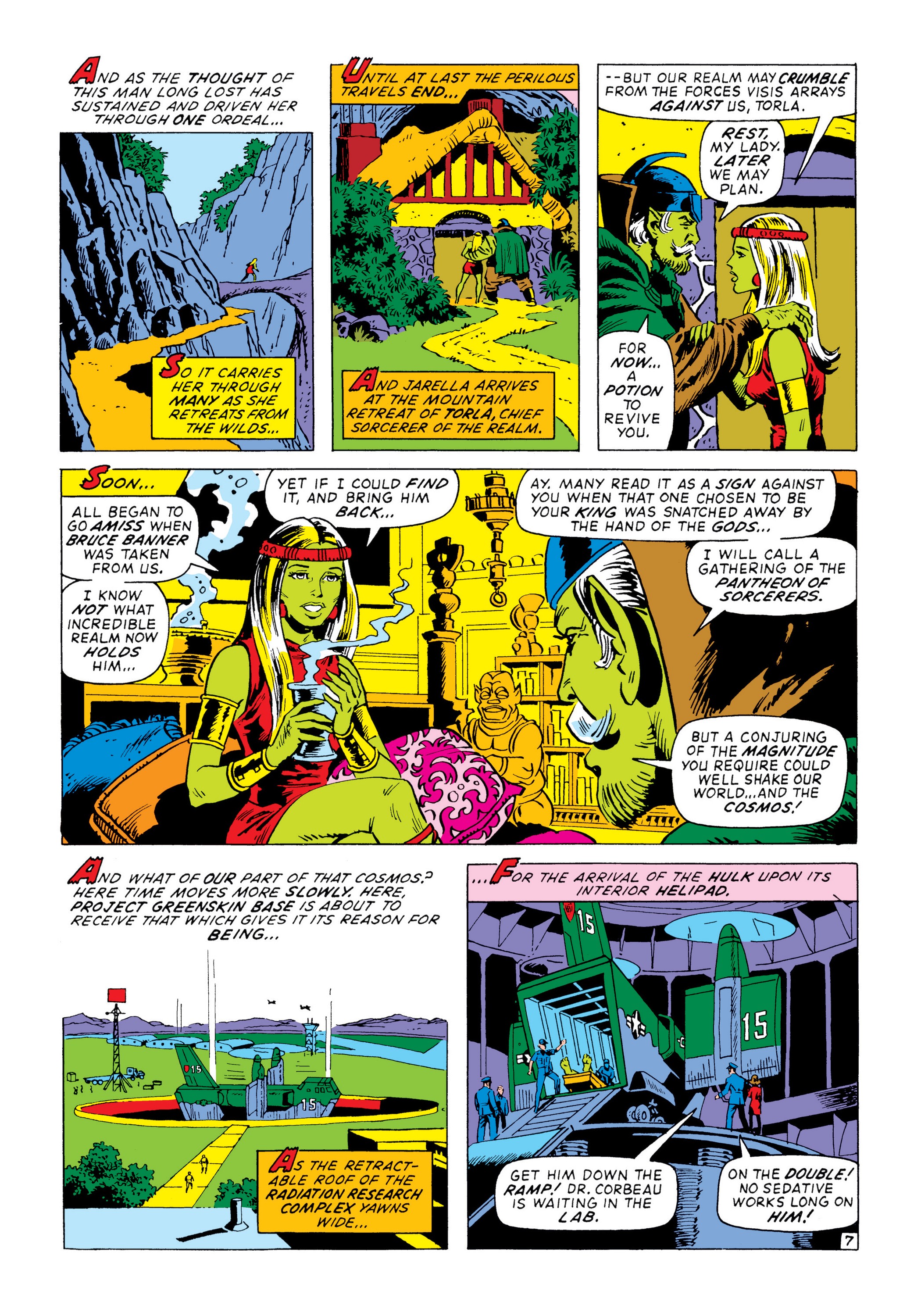 Read online Marvel Masterworks: The Incredible Hulk comic -  Issue # TPB 8 (Part 1) - 92