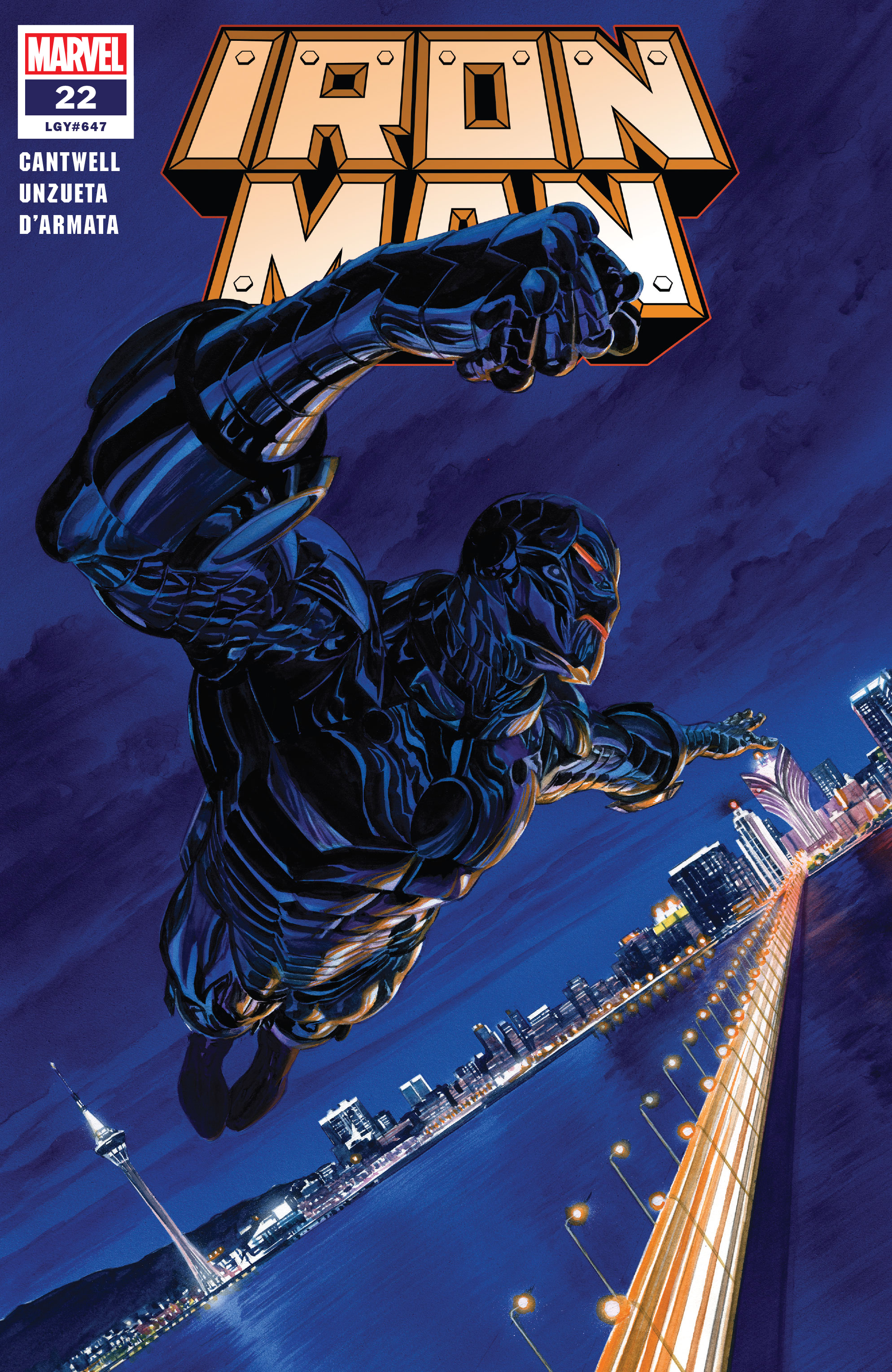 Read online Iron Man (2020) comic -  Issue #22 - 1