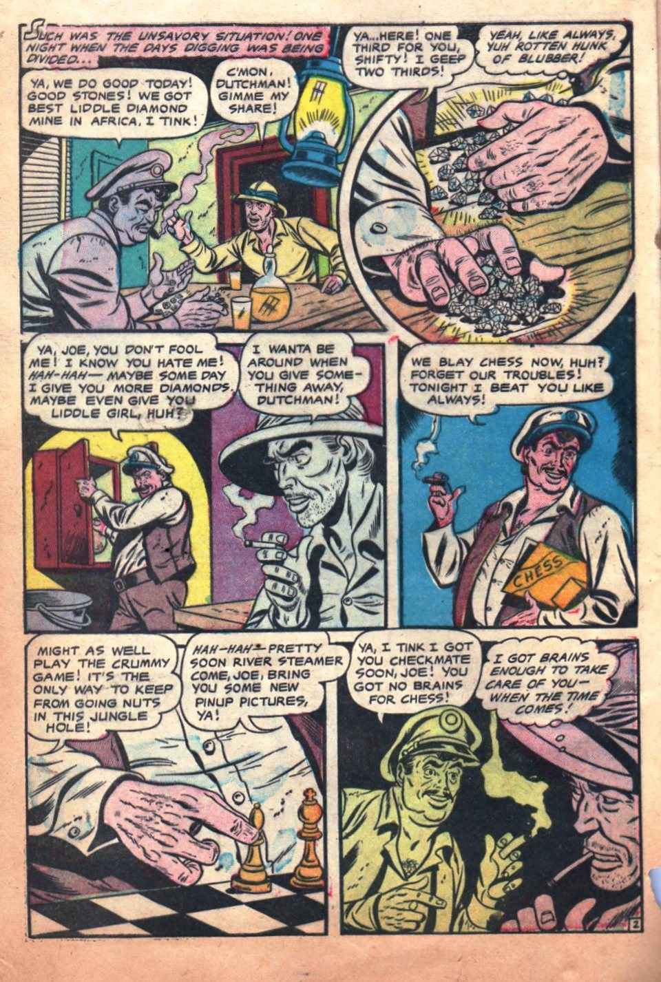 Read online Voodoo (1952) comic -  Issue #3 - 4