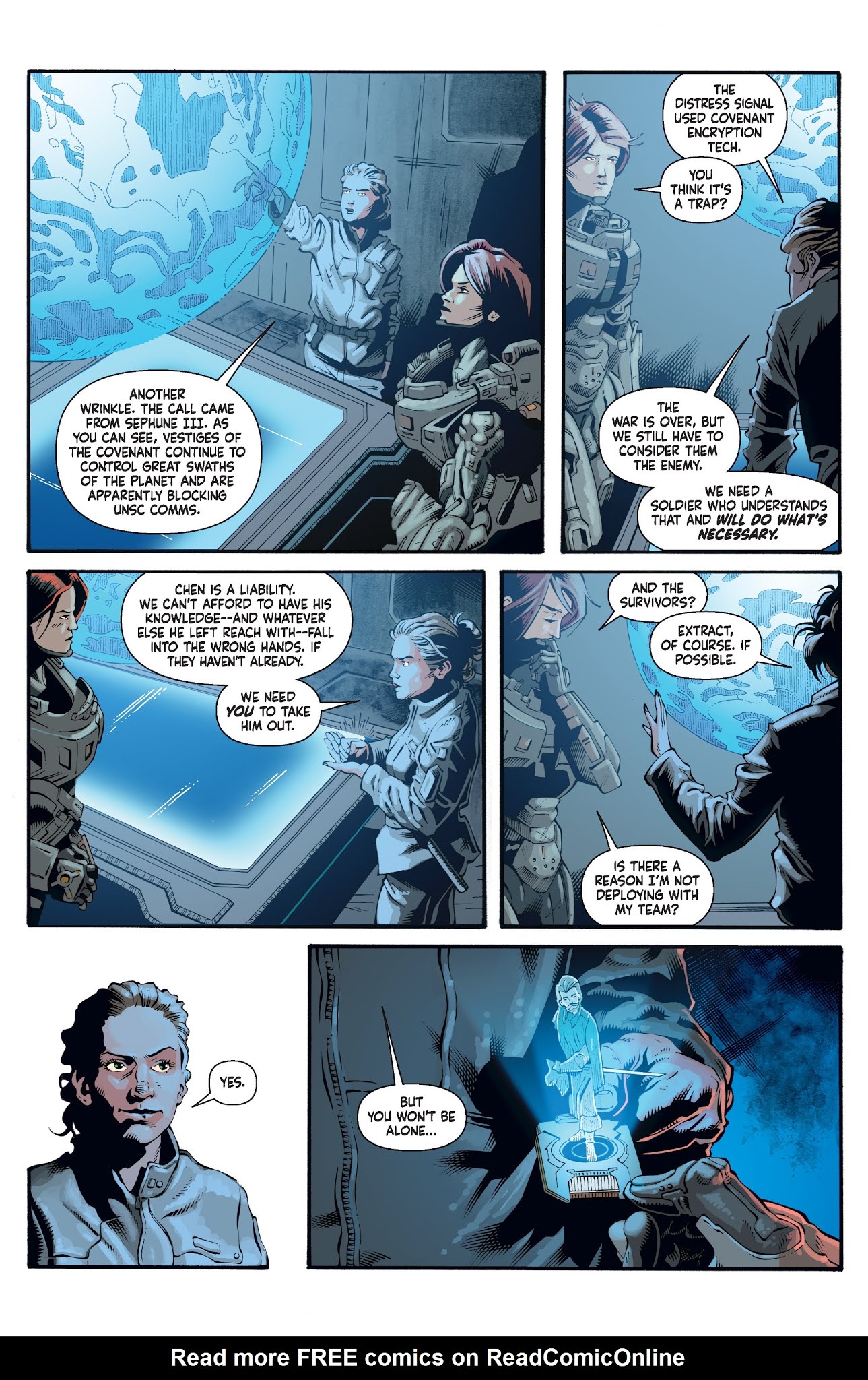 Read online Halo: Lone Wolf comic -  Issue #1 - 7