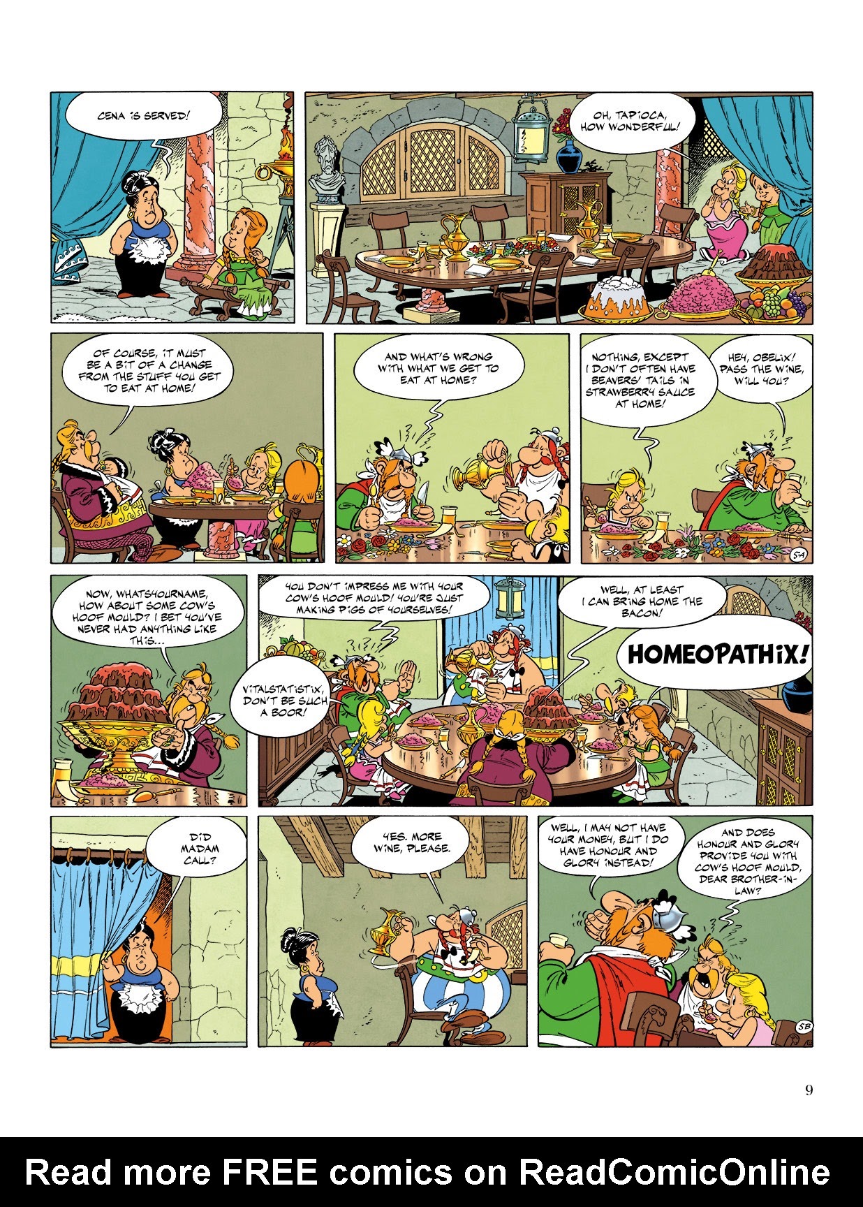 Read online Asterix comic -  Issue #18 - 10