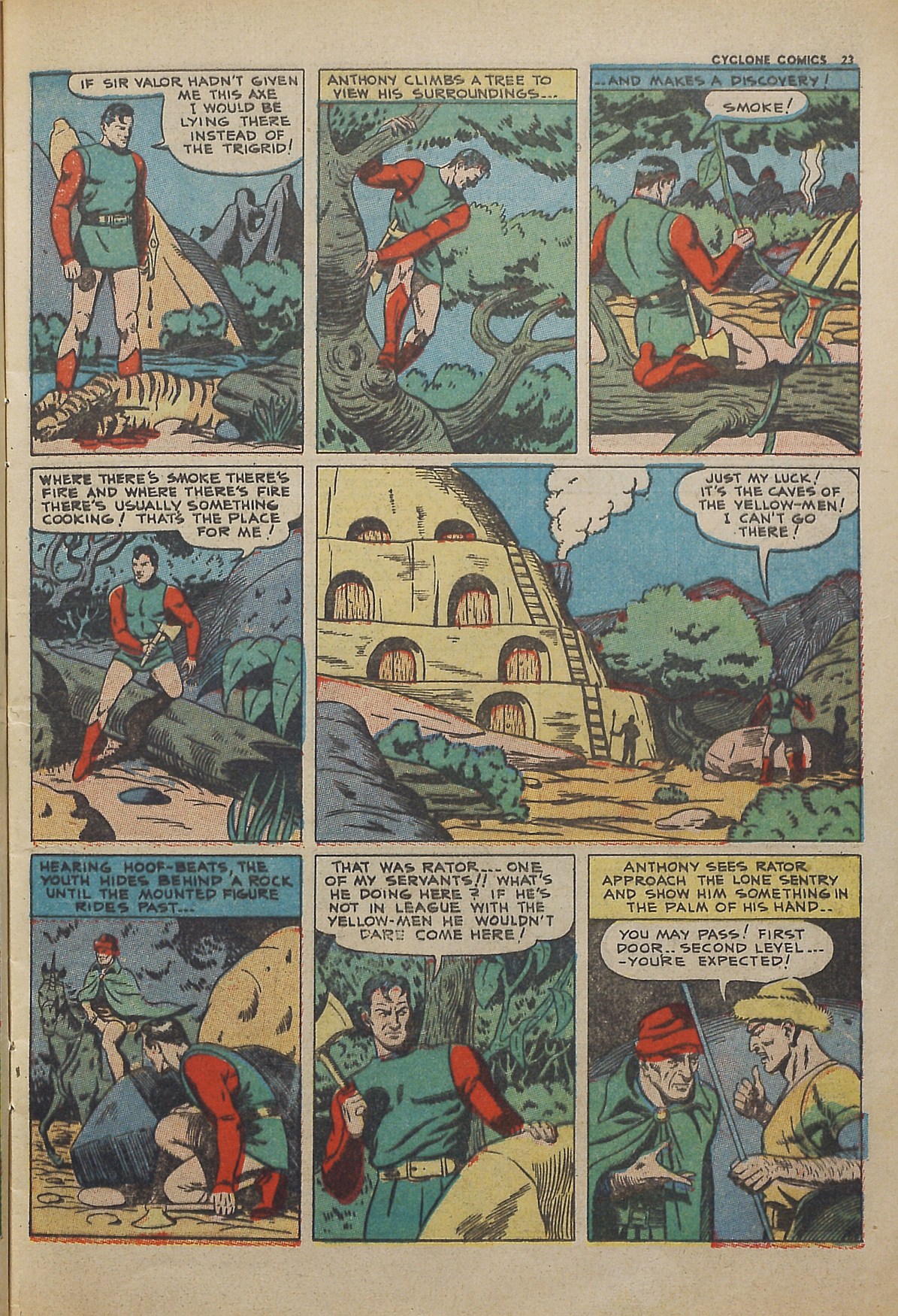 Read online Cyclone Comics comic -  Issue #3 - 22