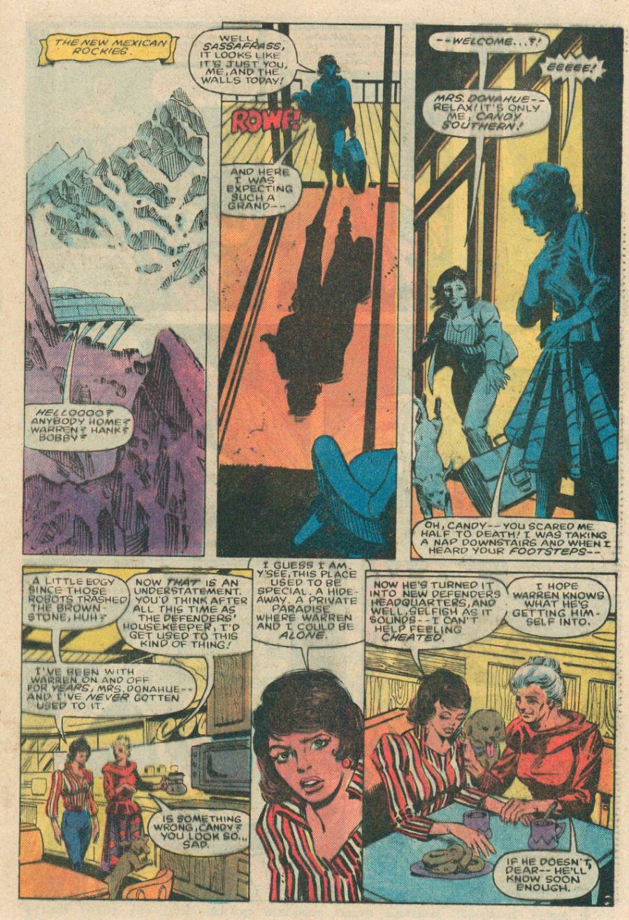 Read online The Defenders (1972) comic -  Issue #129 - 15