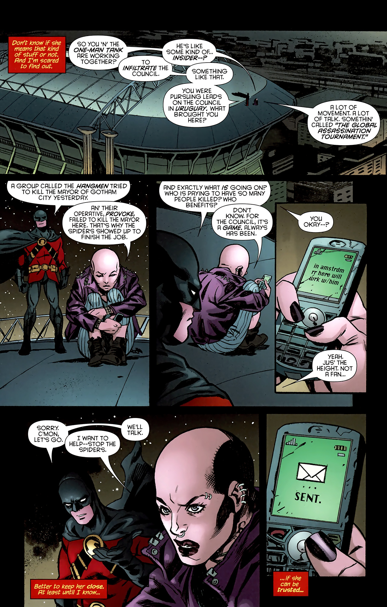 Read online Bruce Wayne: The Road Home comic -  Issue # Issue Red Robin - 7