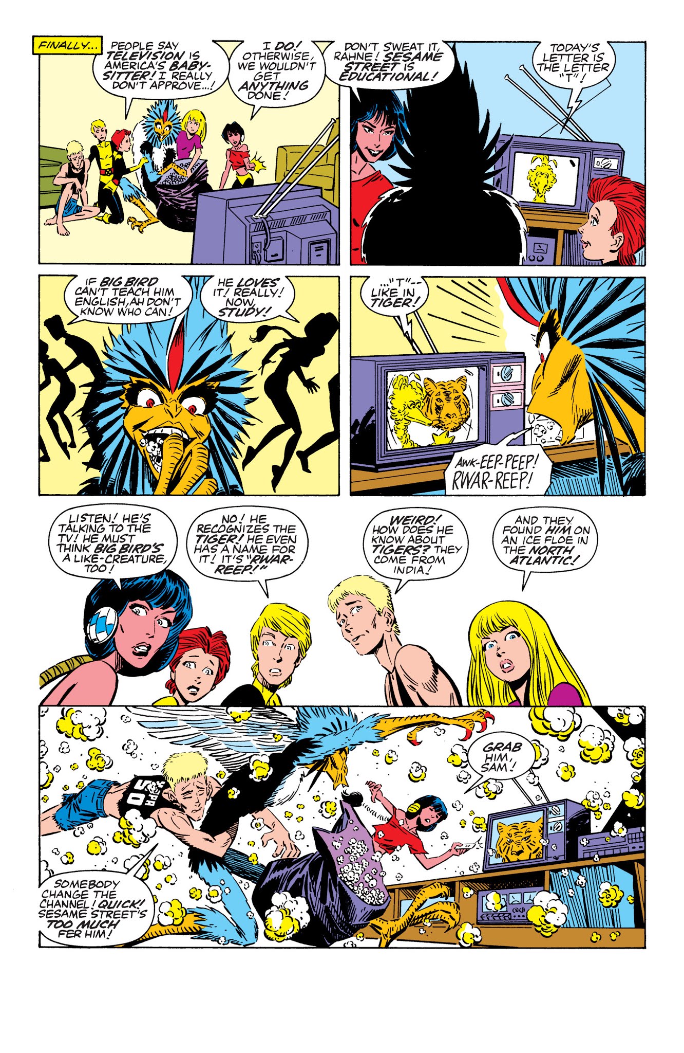 Read online X-Men: Fall of the Mutants comic -  Issue # TPB 1 (Part 4) - 9