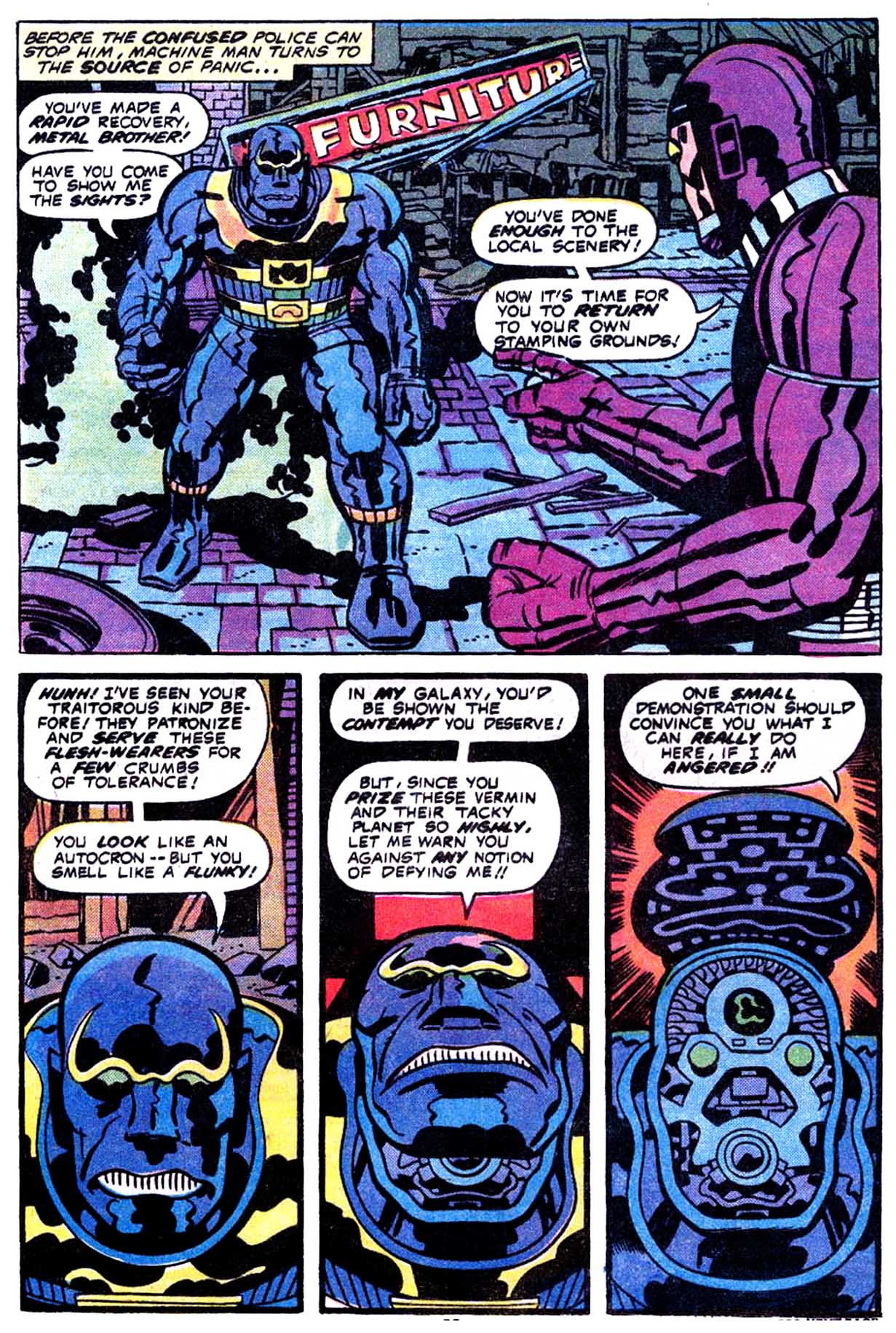 Read online Machine Man (1978) comic -  Issue #4 - 15