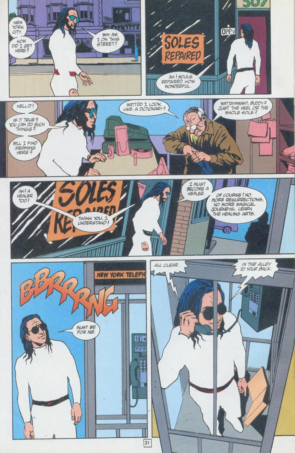 Read online Kid Eternity (1993) comic -  Issue #7 - 22