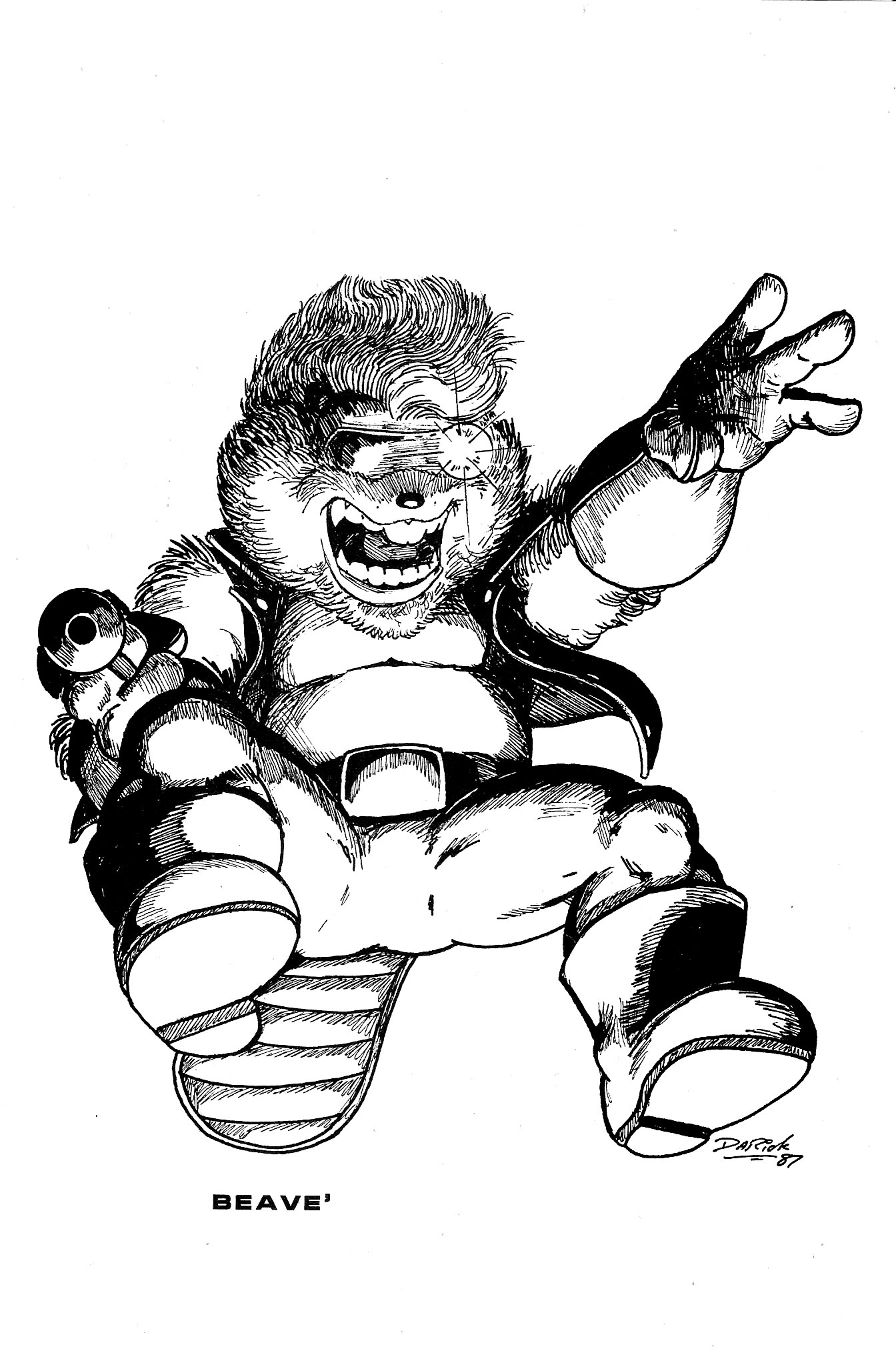 Read online Space Beaver comic -  Issue #4 - 31