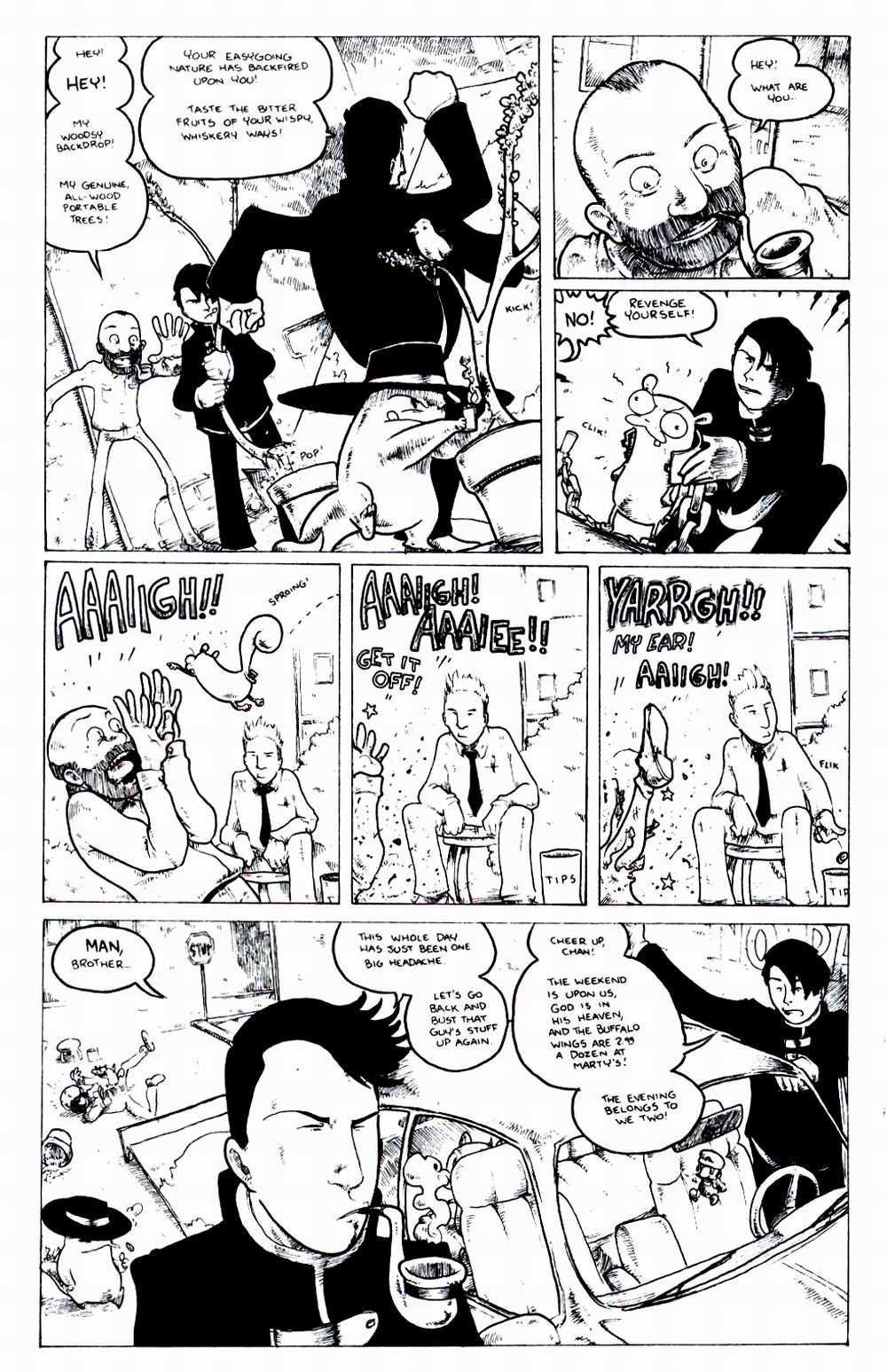Read online Hsu and Chan comic -  Issue #1 - 18