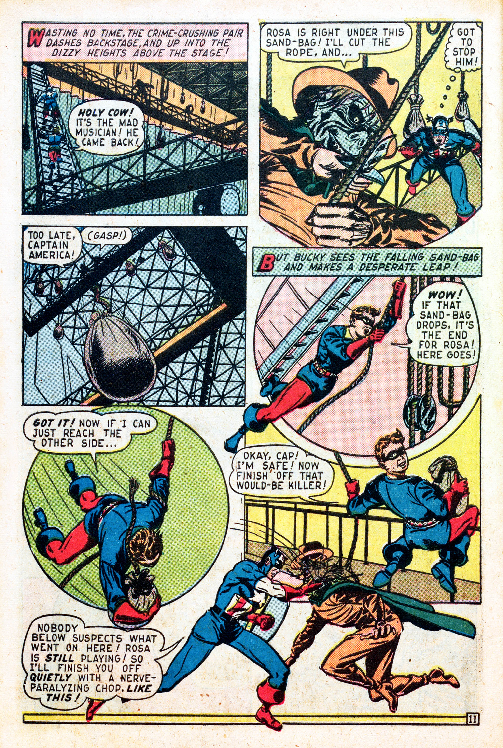 Read online Captain America Comics comic -  Issue #62 - 46