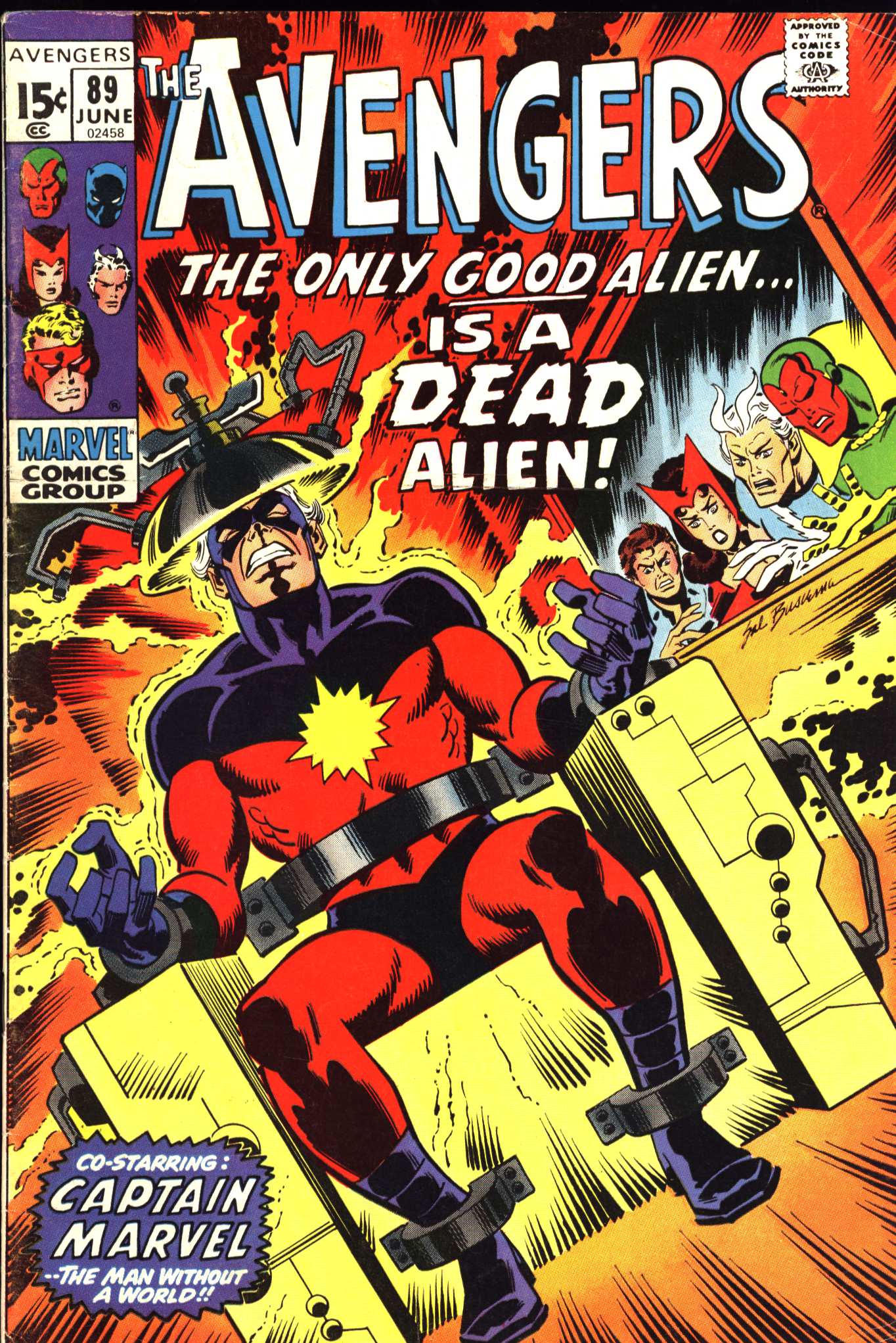 Read online The Avengers (1963) comic -  Issue #89 - 1